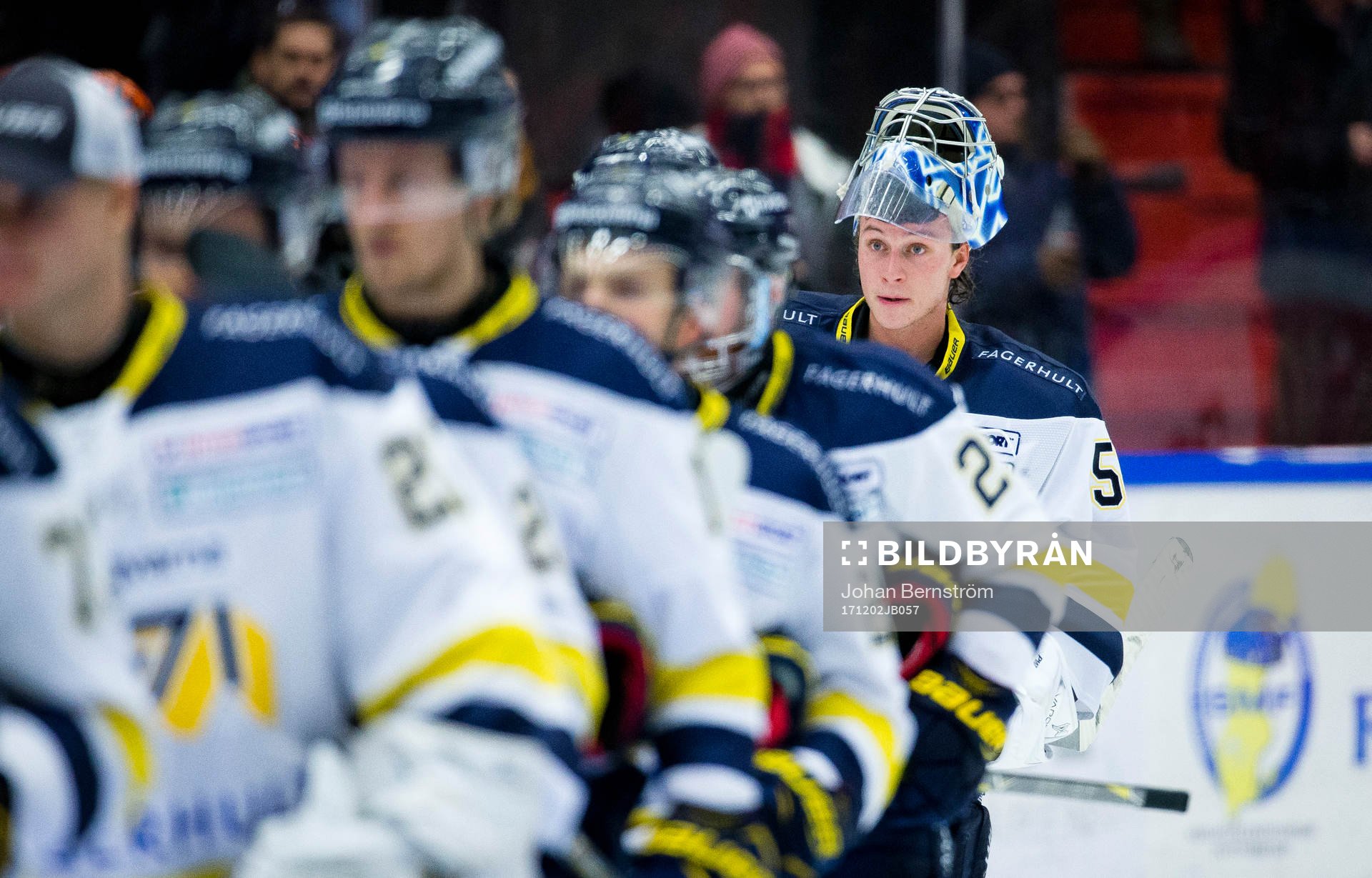 s målvakt Fredrik Pettersson-Wentzel deppar