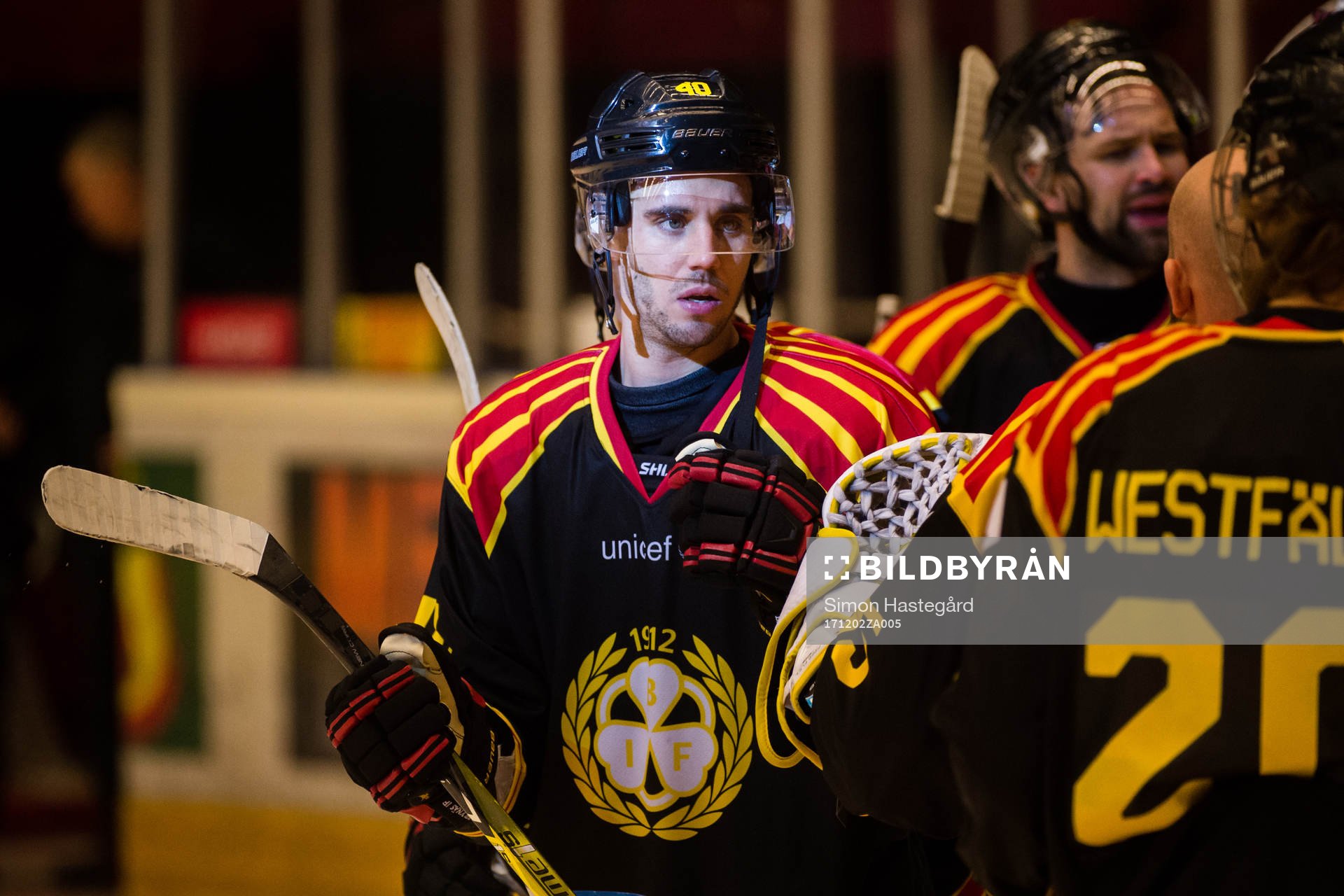 Brynäs Jesper Jensen  jublar