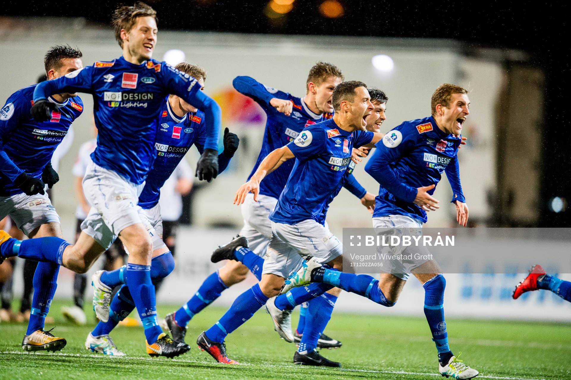 Mads Reginiussen, Kristoffer Lie Løkberg and players of