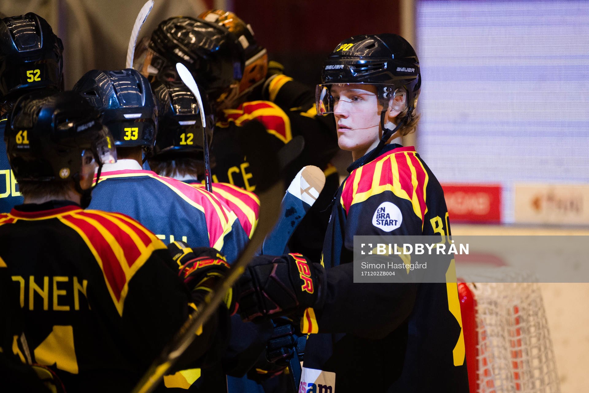 Brynäs Jesper Boqvist jublar