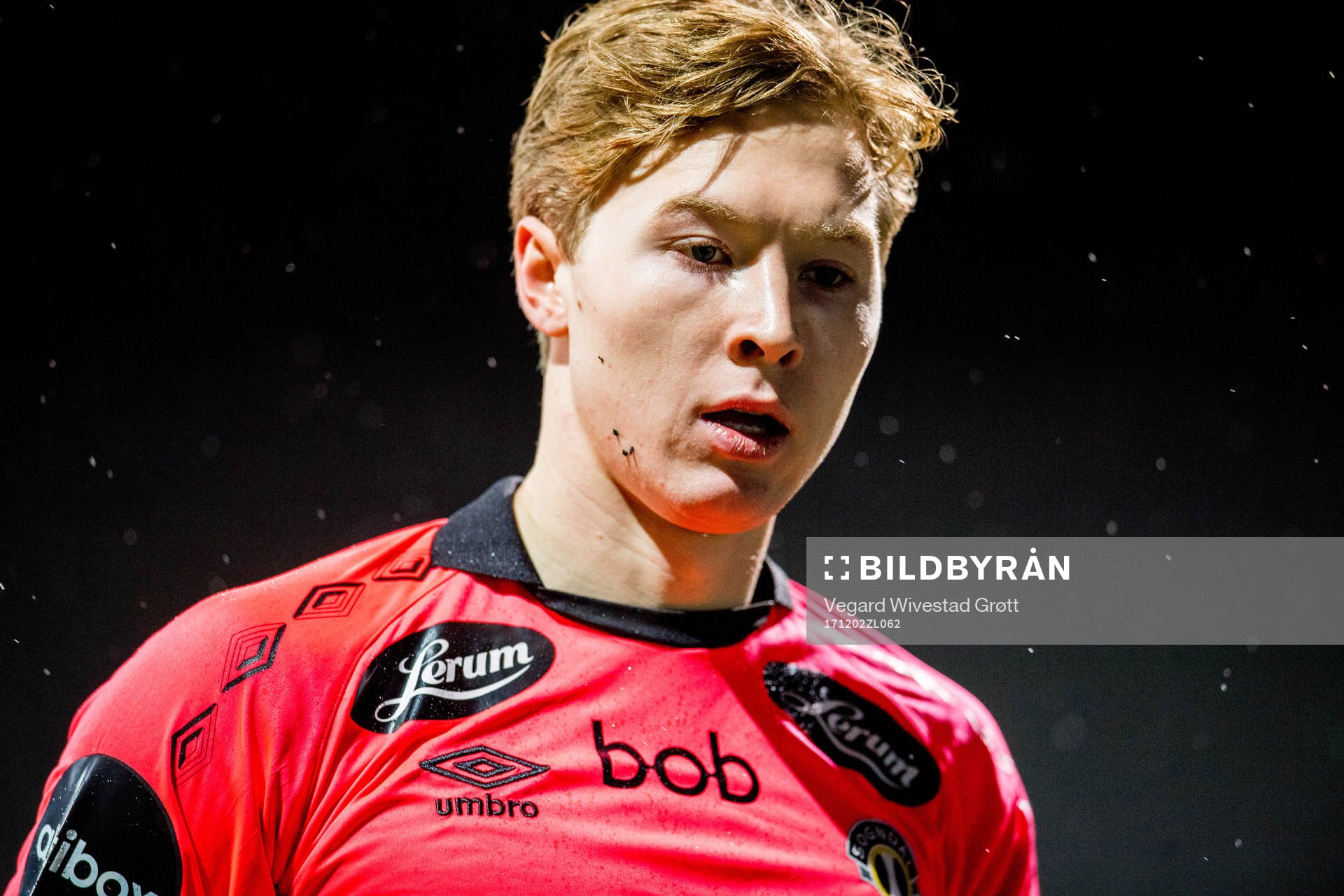 Goalkeeper Mathias Dyngeland of Sogndal