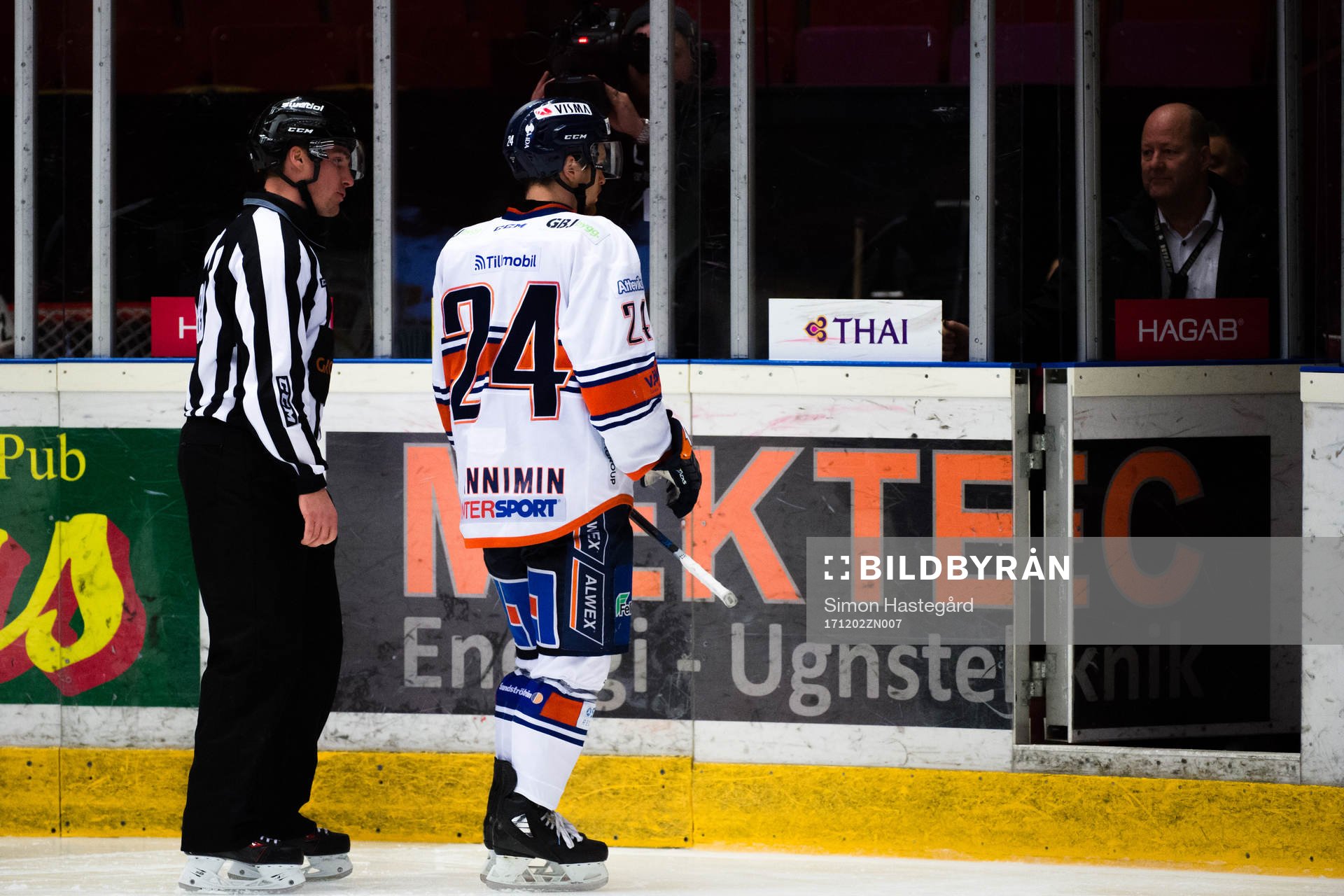 Växjös Brendan Shinnimin lämnar isen