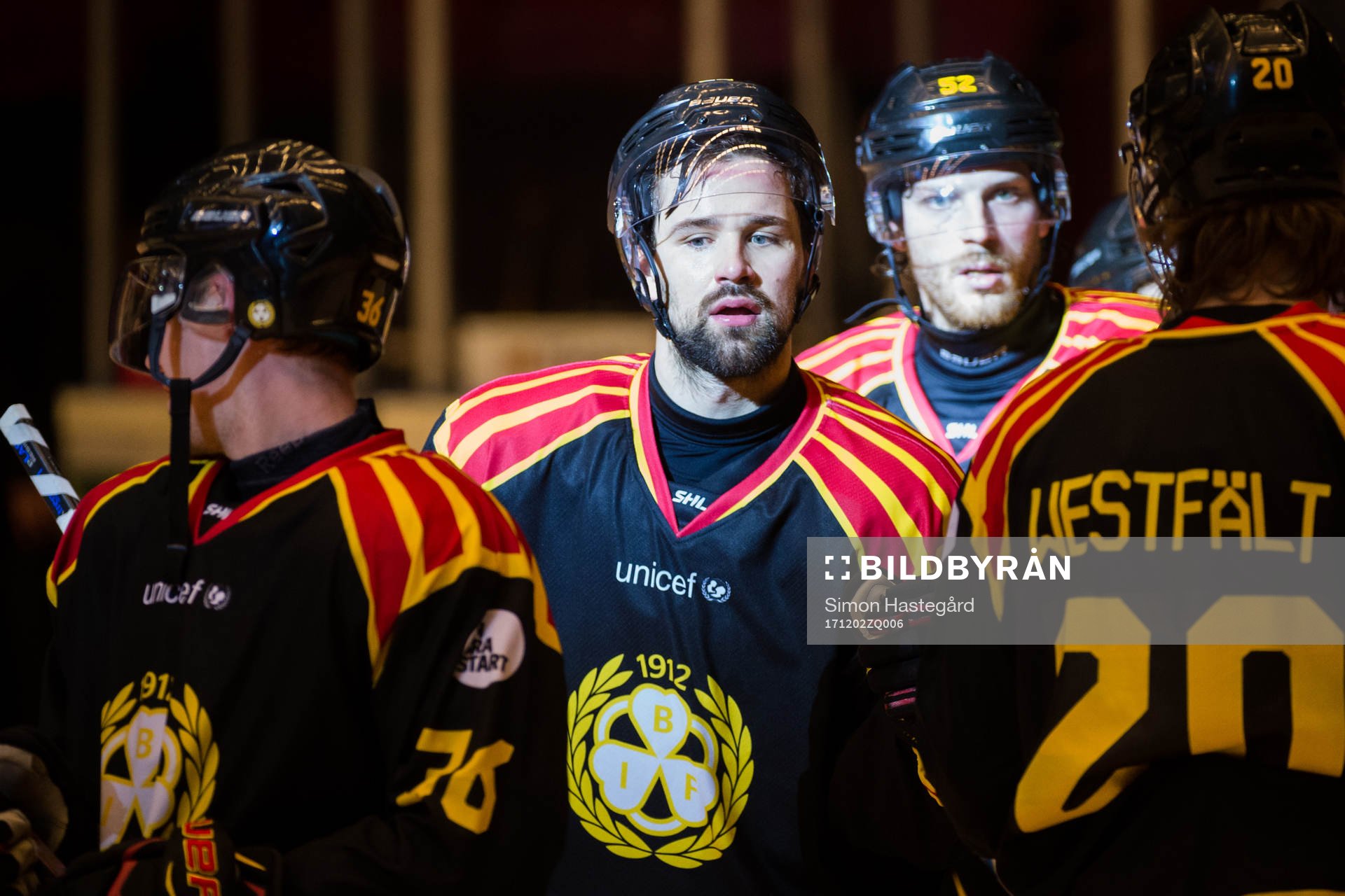 Brynäs Johan Alcén jublar