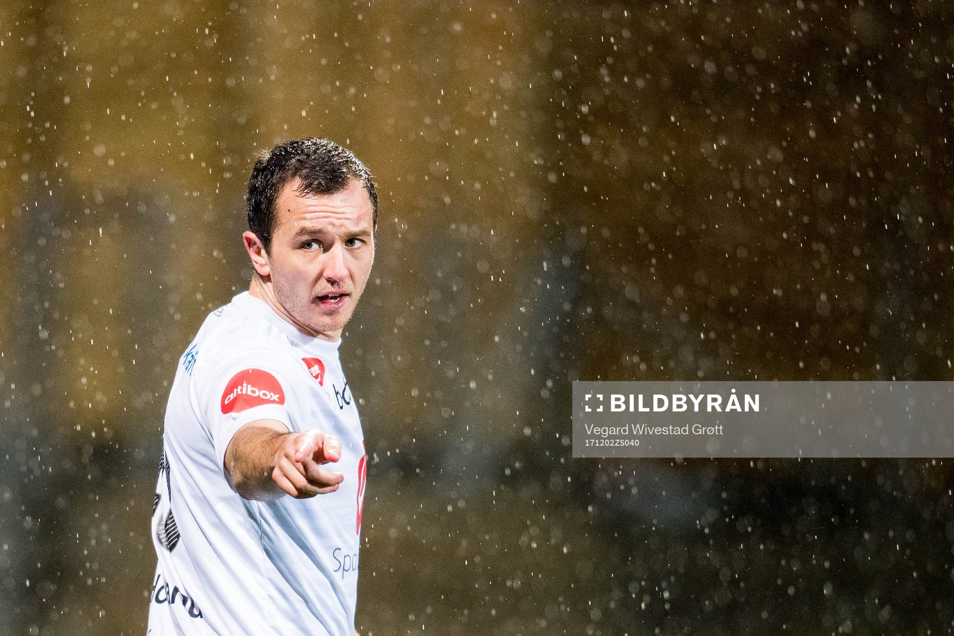 Even Hovland of Sogndal during the playoff match between Ranheim and Sogndal on December 2, 2017 in Trondheim.
