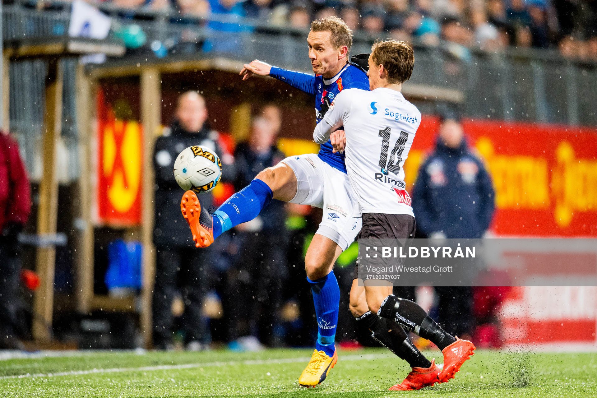 Øyvind Storflor of Ranheim and Ole Martin Rindarøy of