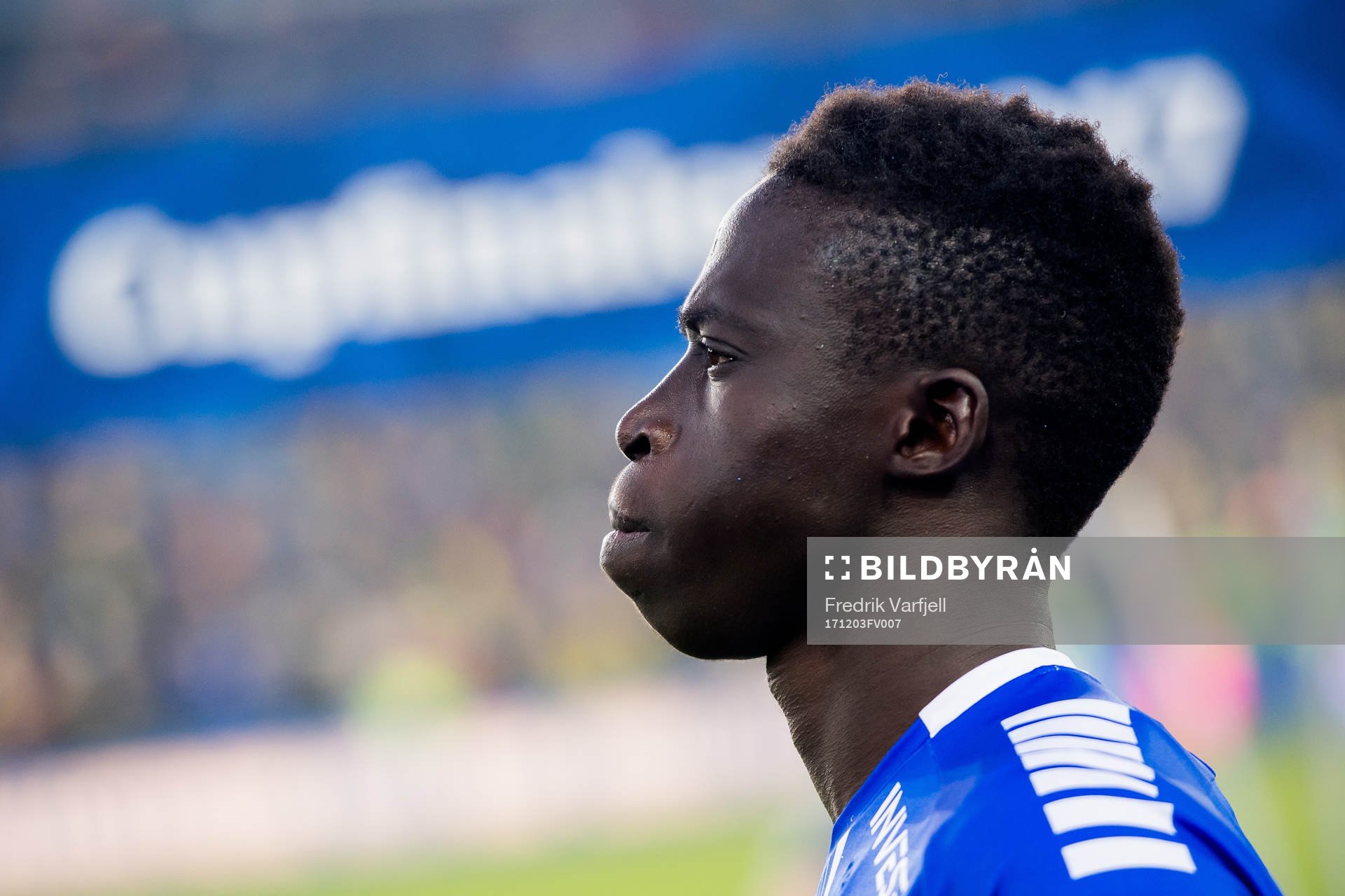 Krepin Diatta of Sarpsborg 08 looks dejected