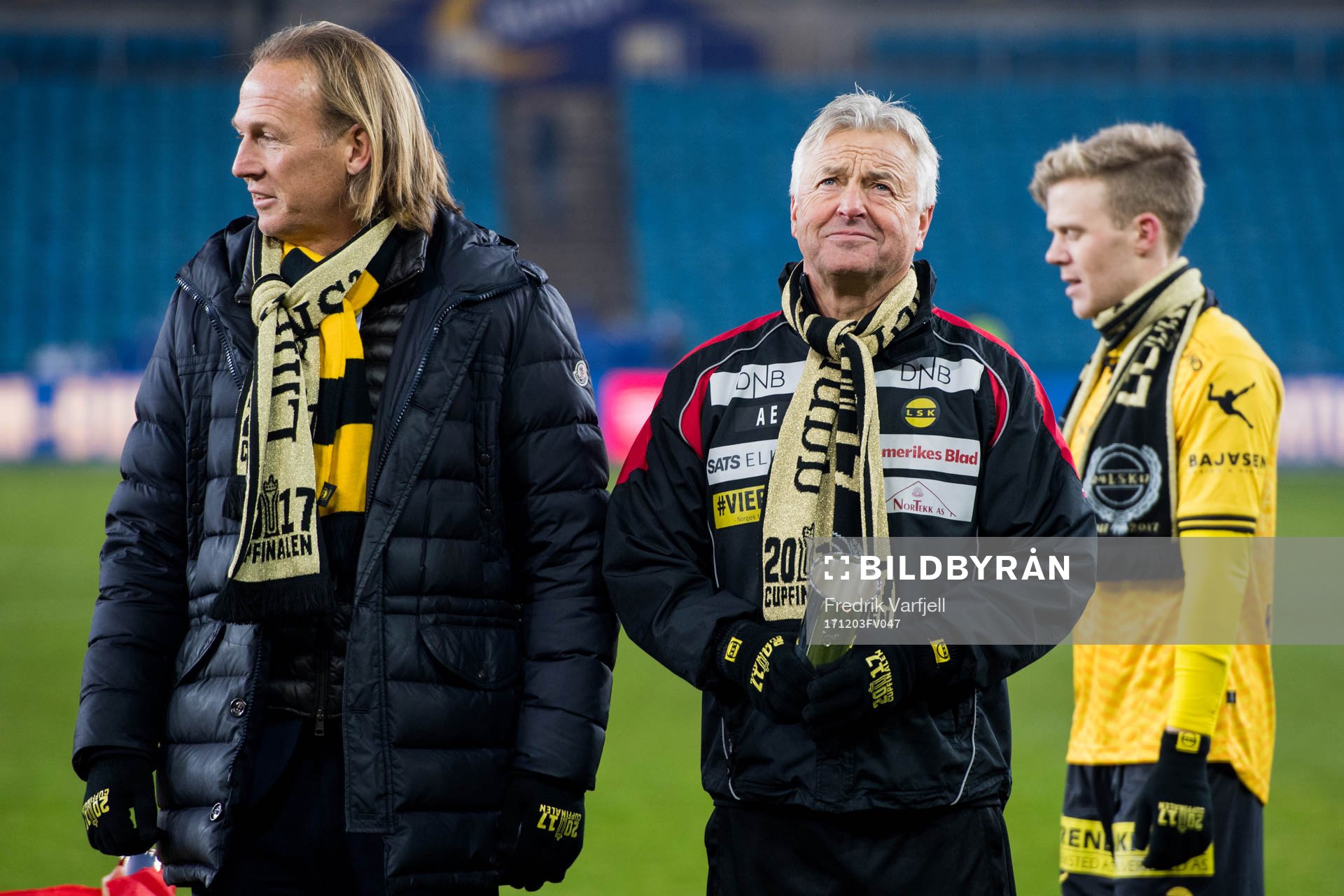 Torgeir Bjarmann, Arne Erlandsen, head coach of Lillestrøm