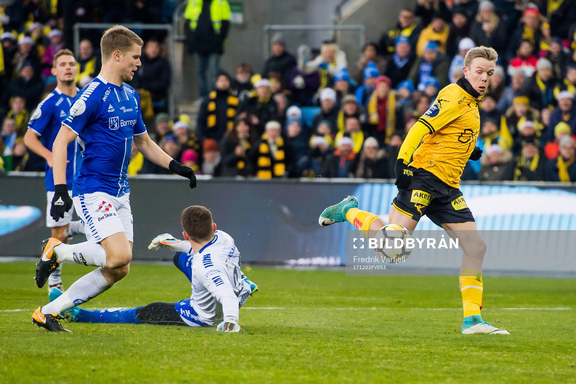 Sigurd Rosted of Sarpsborg 08, goalkeeper Anders