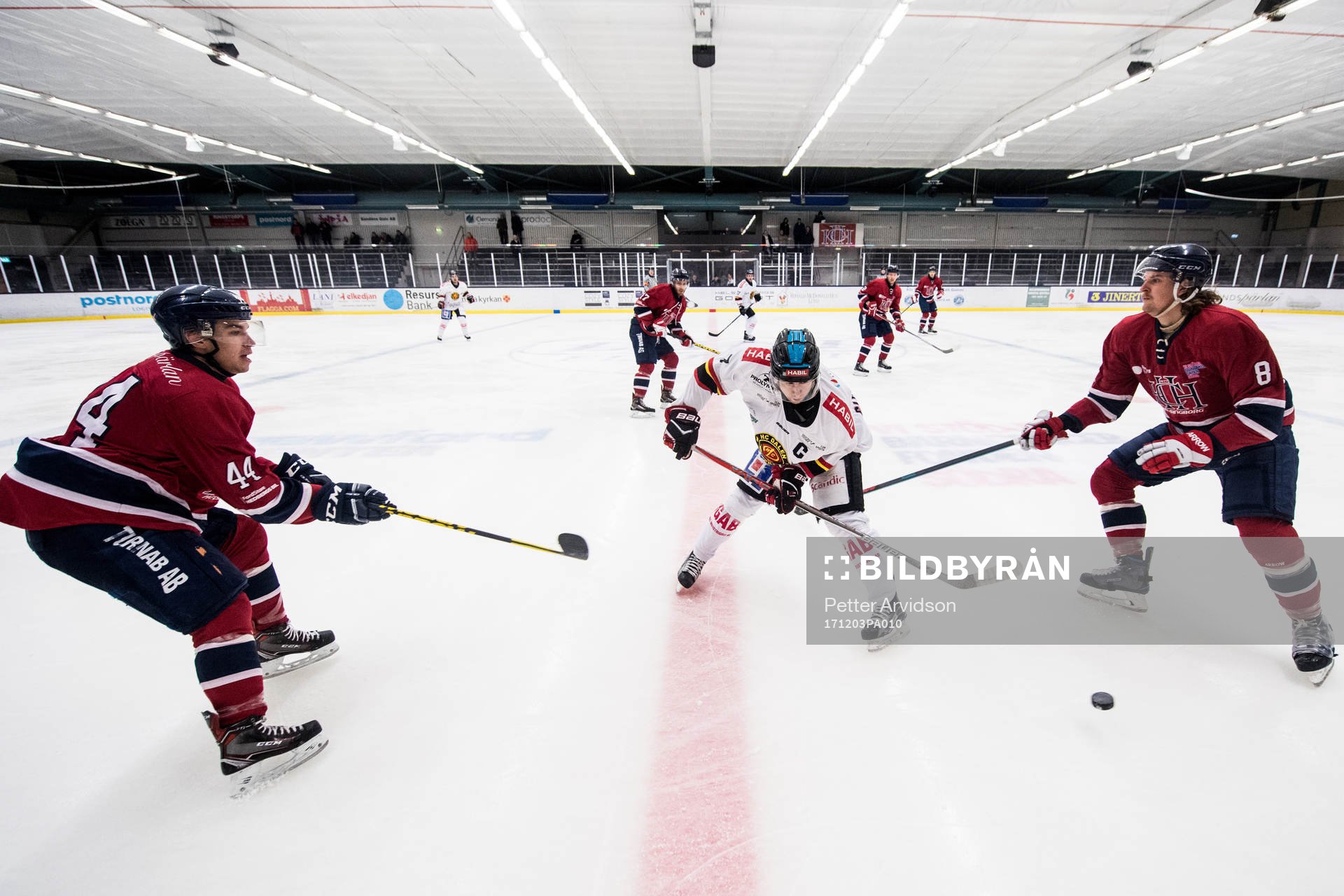 Helsingborgs Max Nylander och Victor Mångs mot Dalens Erik