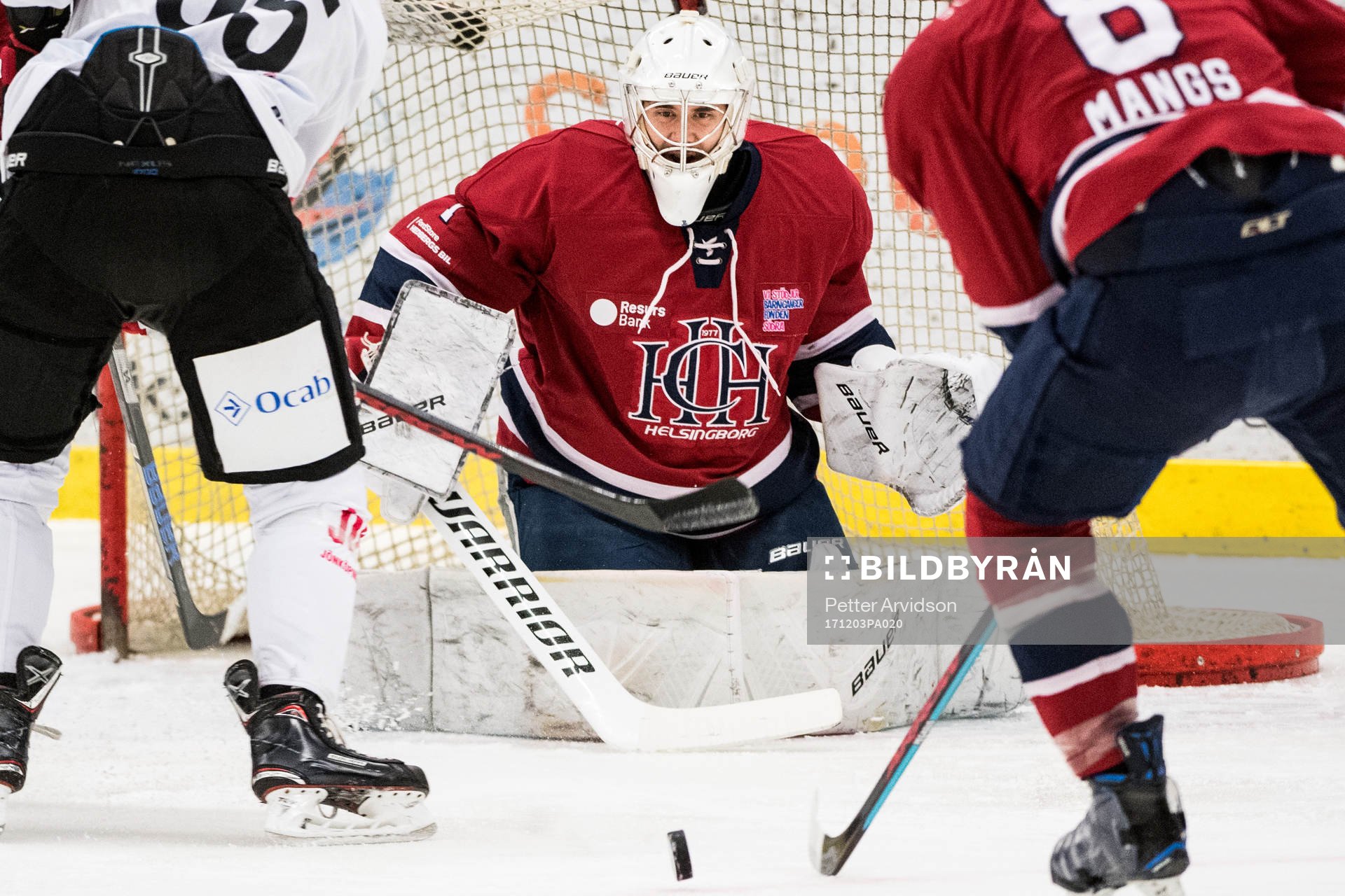 Helsingborgs målvakt Arvid Stenmark