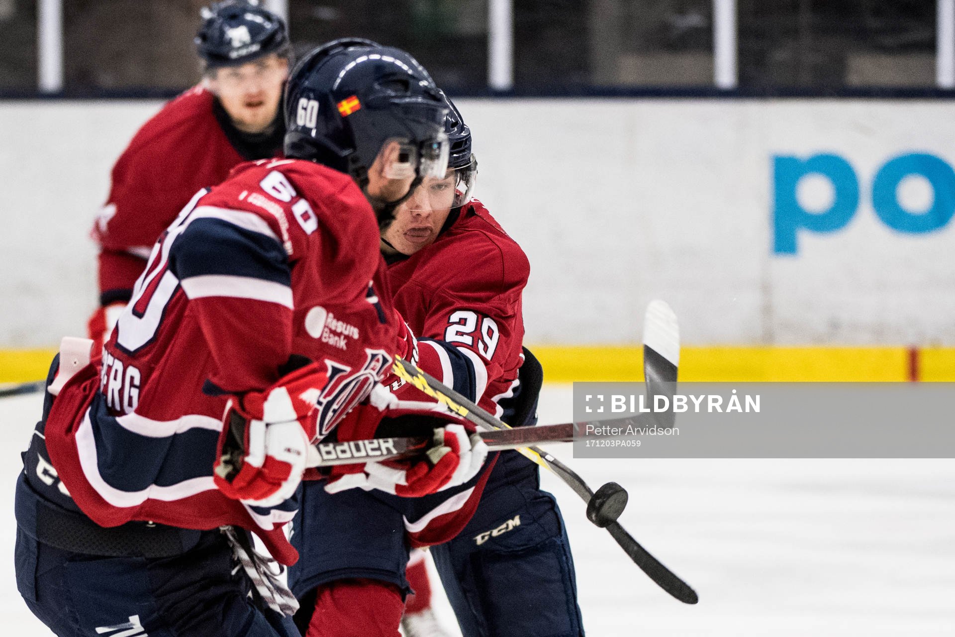 Helsingborgs Oliver Lindgren och Daniel Åhsberg