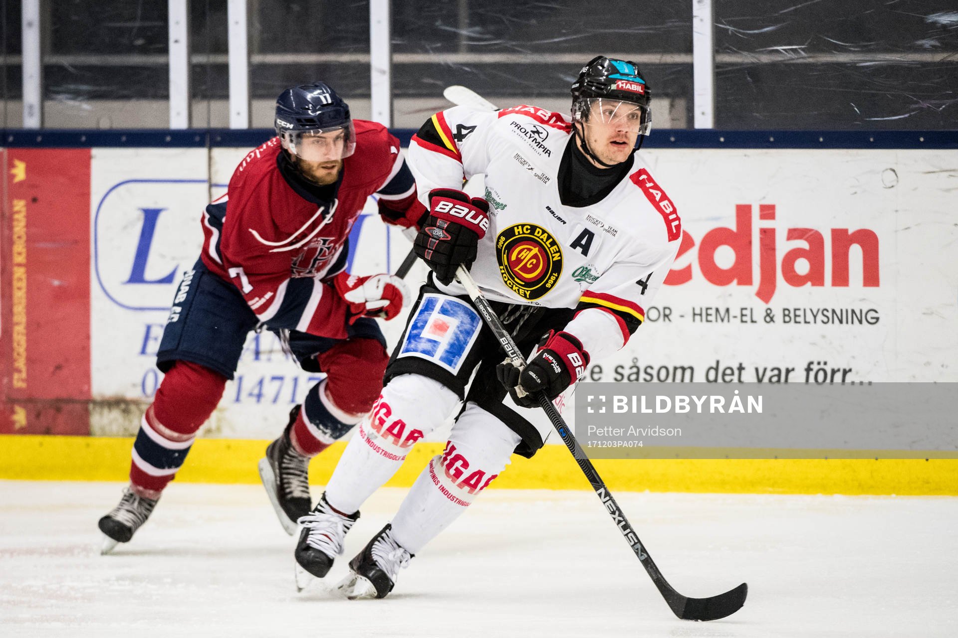 Dalens Viktor Näslund och Helsingborgs Dennis Pegenius