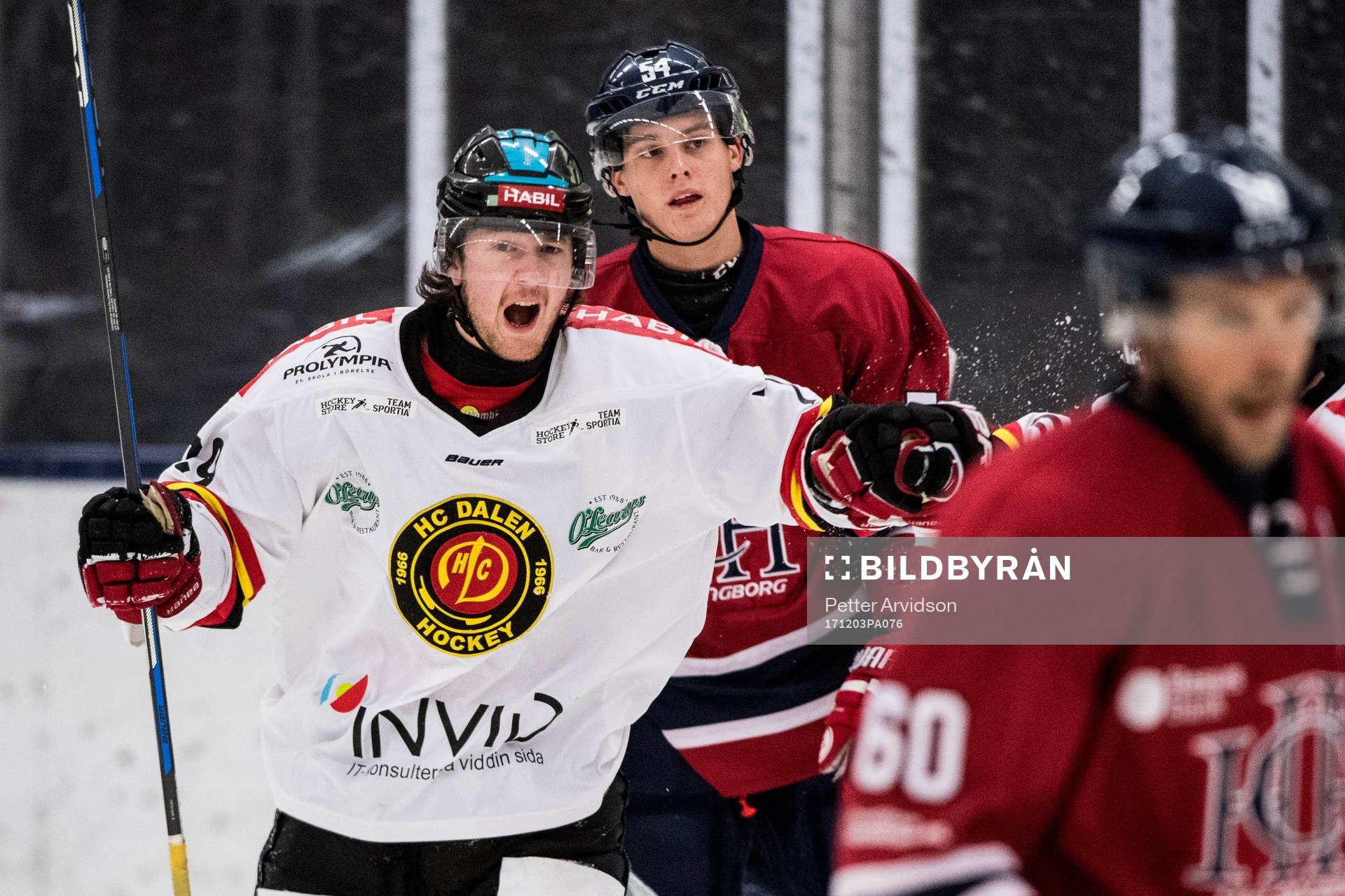 Dalens Edwin Johansson jublar