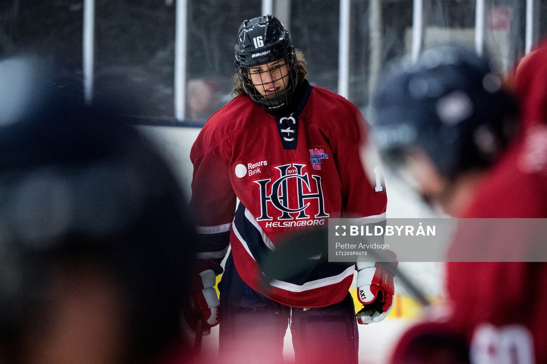 Helsingborgs Marc Riviere deppar