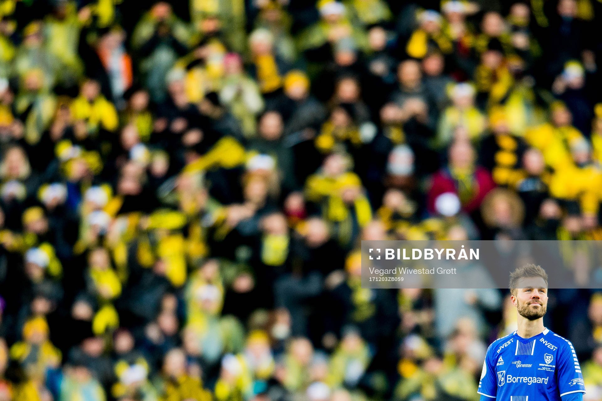 Patrick Mortensen of Sarpsborg 08 looks dejected