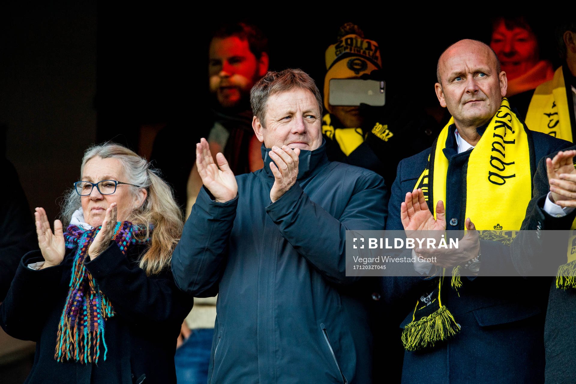 Mette Christiansen, Bjarne Berntsen and Robert Lauritsen,
