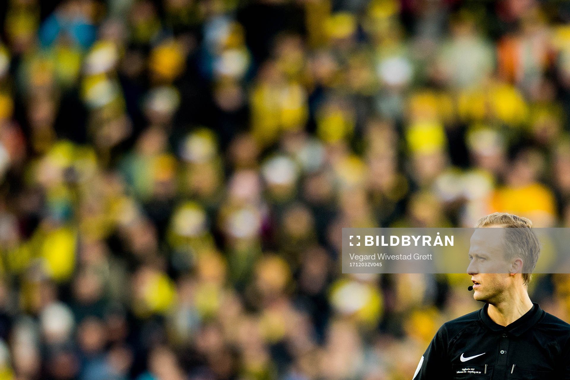 Referee Ola Hobber Nilsen