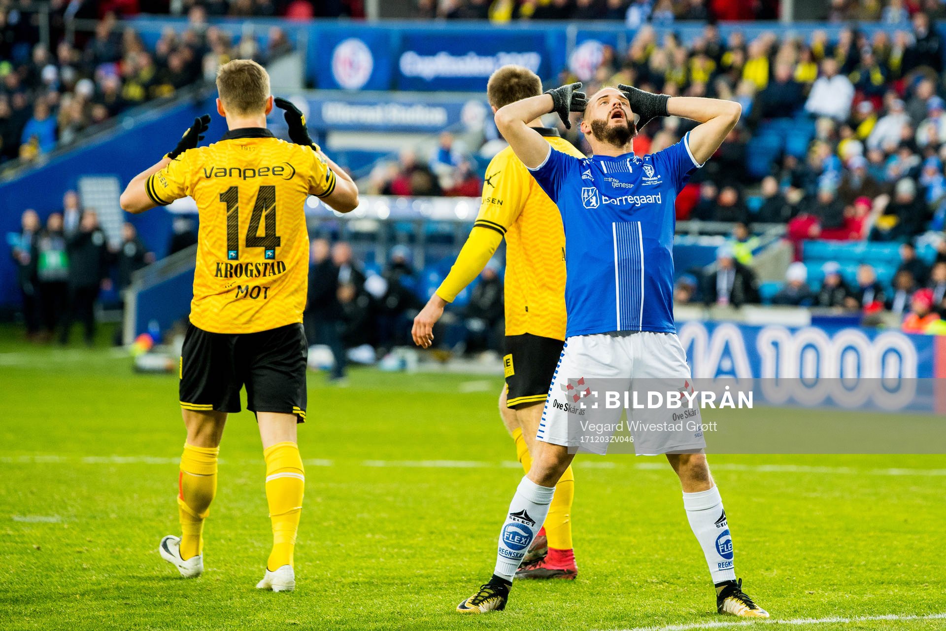 Jonas Lindberg of Sarpsborg 08 looks dejected