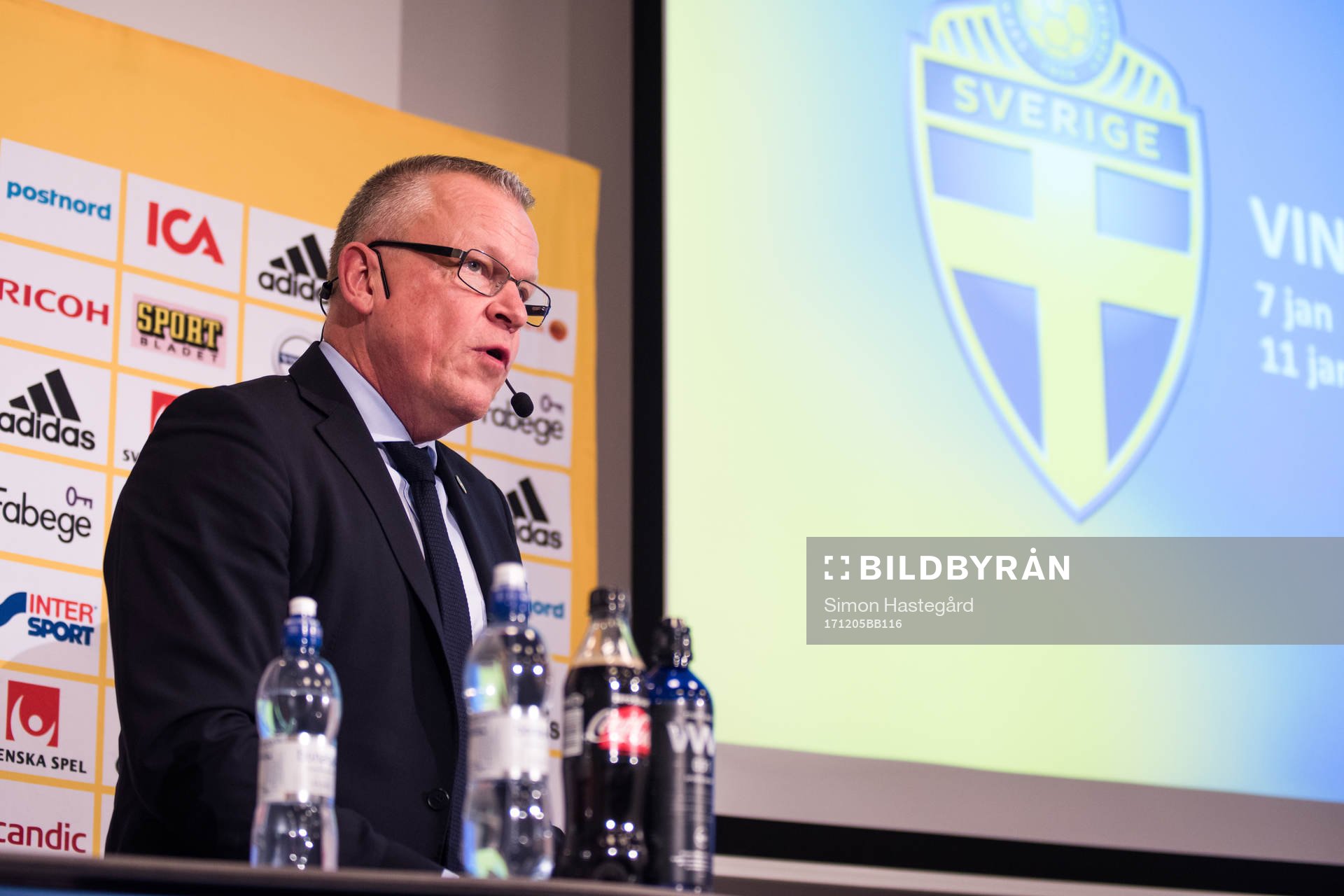 Sveriges förbundskapten Janne Andersson