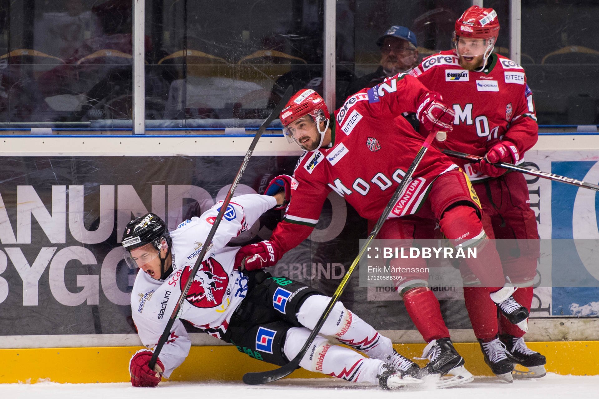 Rickard Palmberg, Emil Mohlin och Sam Marklund