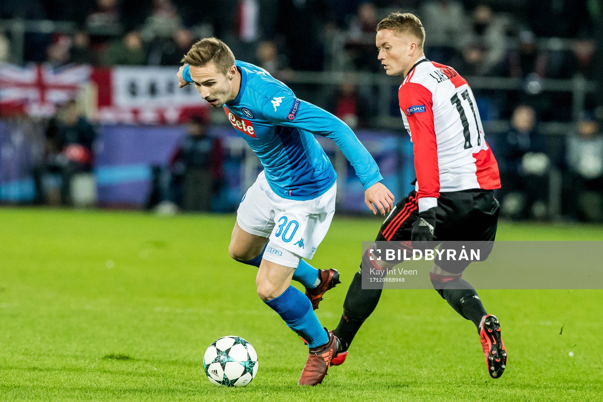 ROTTERDAM - Feyenoord - Napoli , Voetbal , Seizoen
