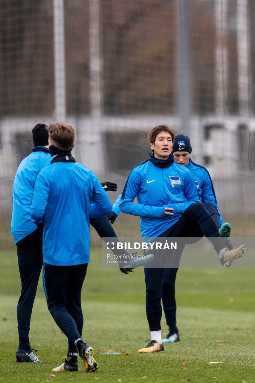 Hertha Berlins Genki Haraguchi