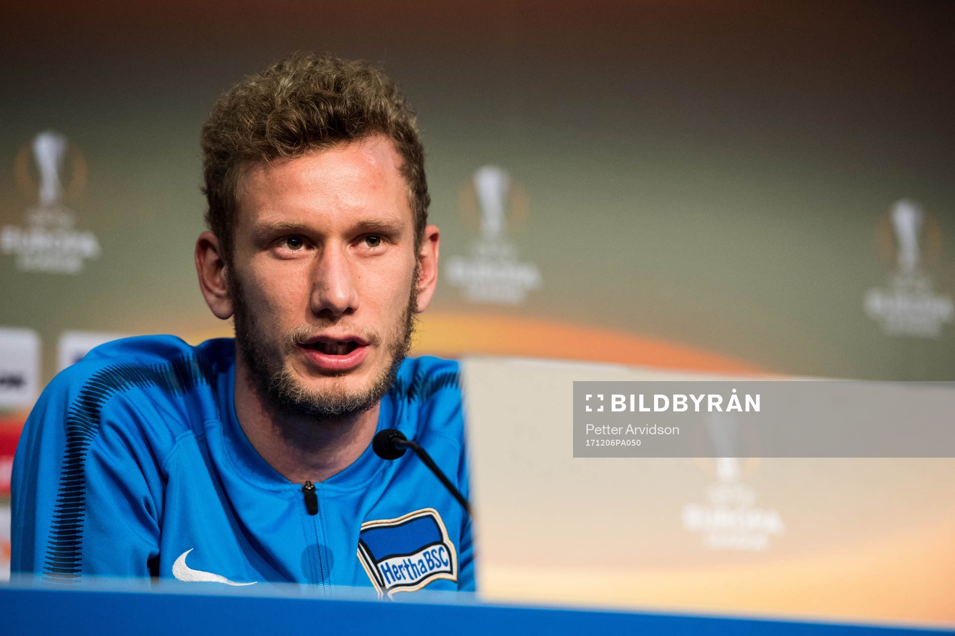 Hertha Berlins Fabian Lustenberger