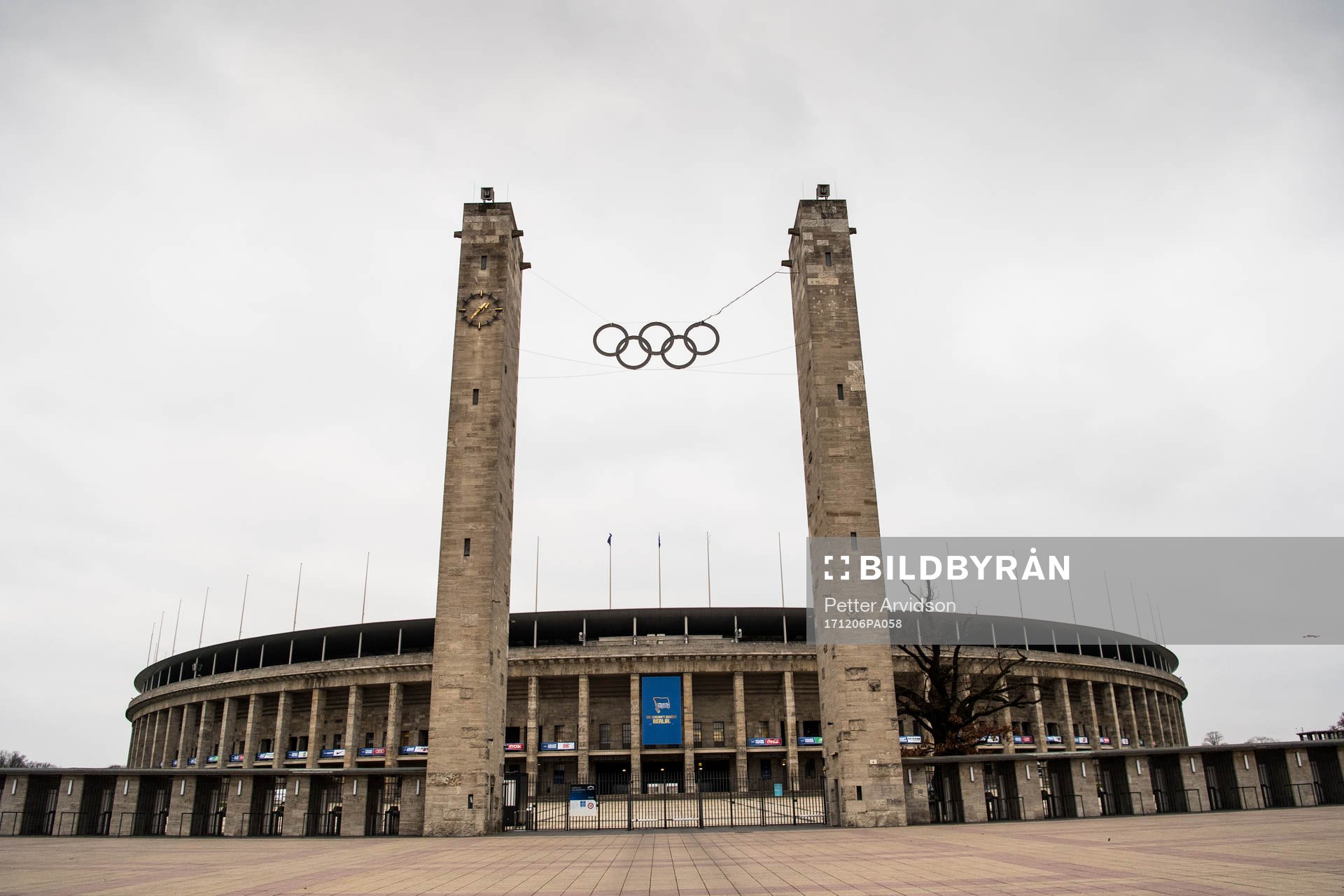 Exteriör Olympia Stadion