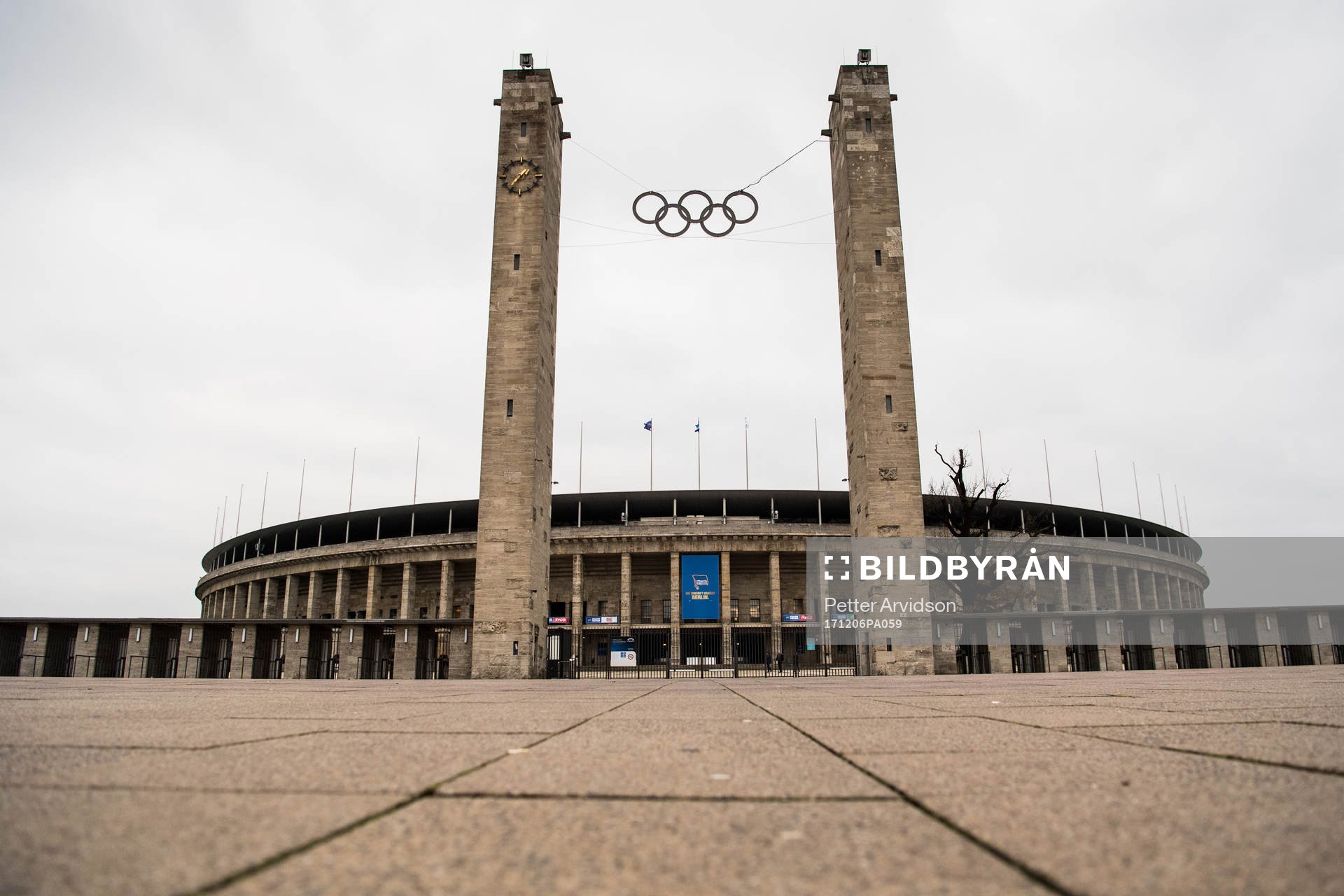 Exteriör Olympia Stadion