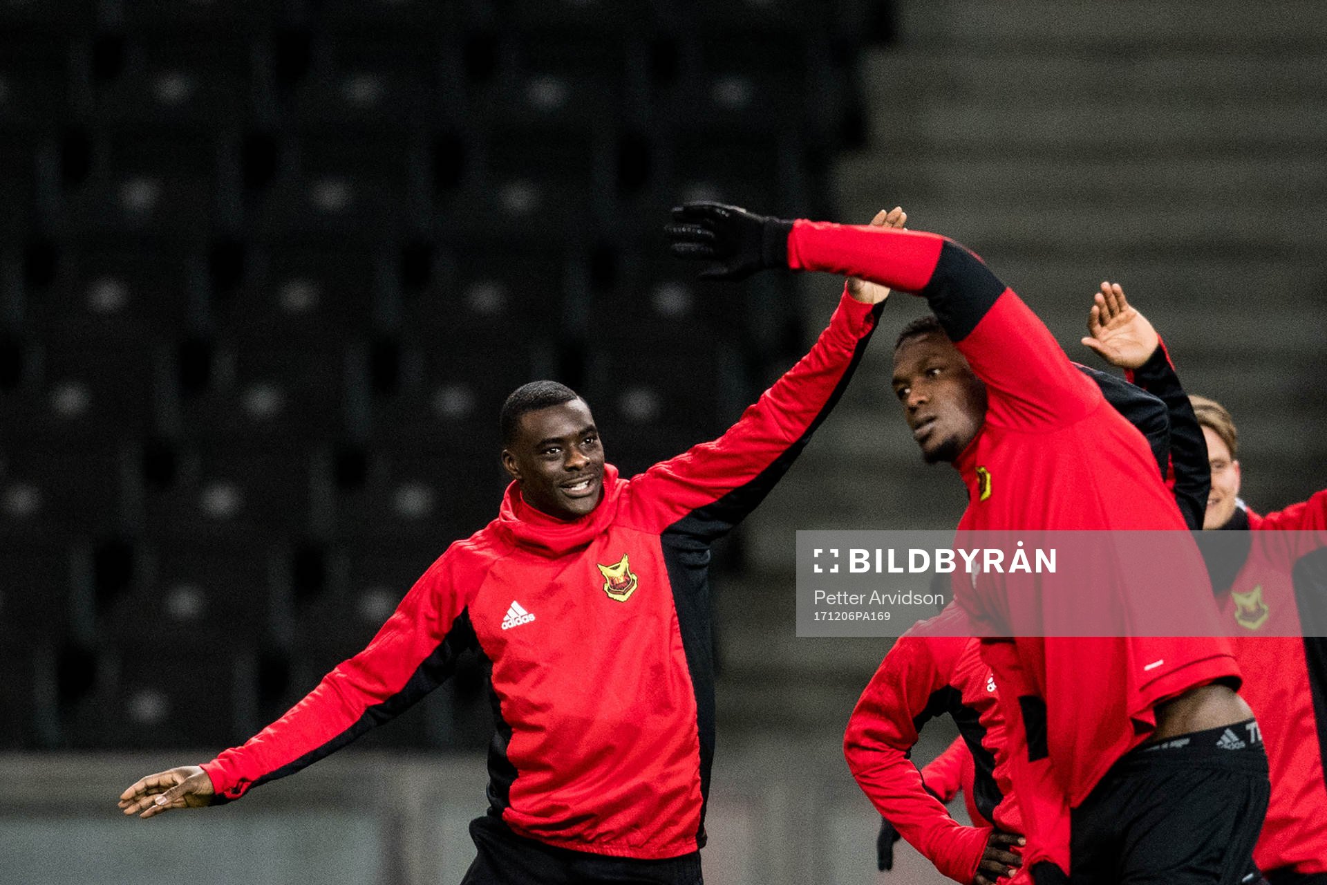 Östersunds Ken Sema och Salisu Abdullahi Gero