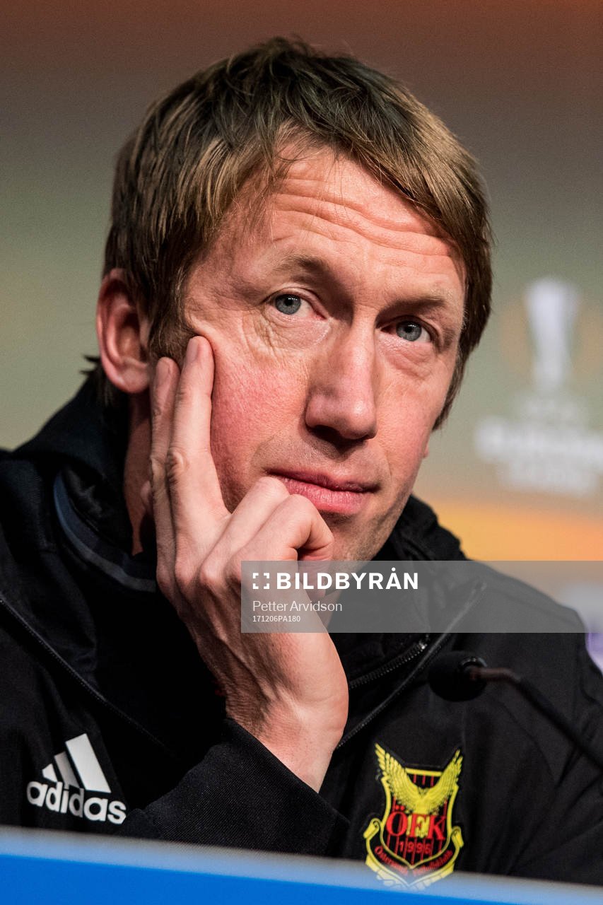 Östersunds tränare Graham Potter