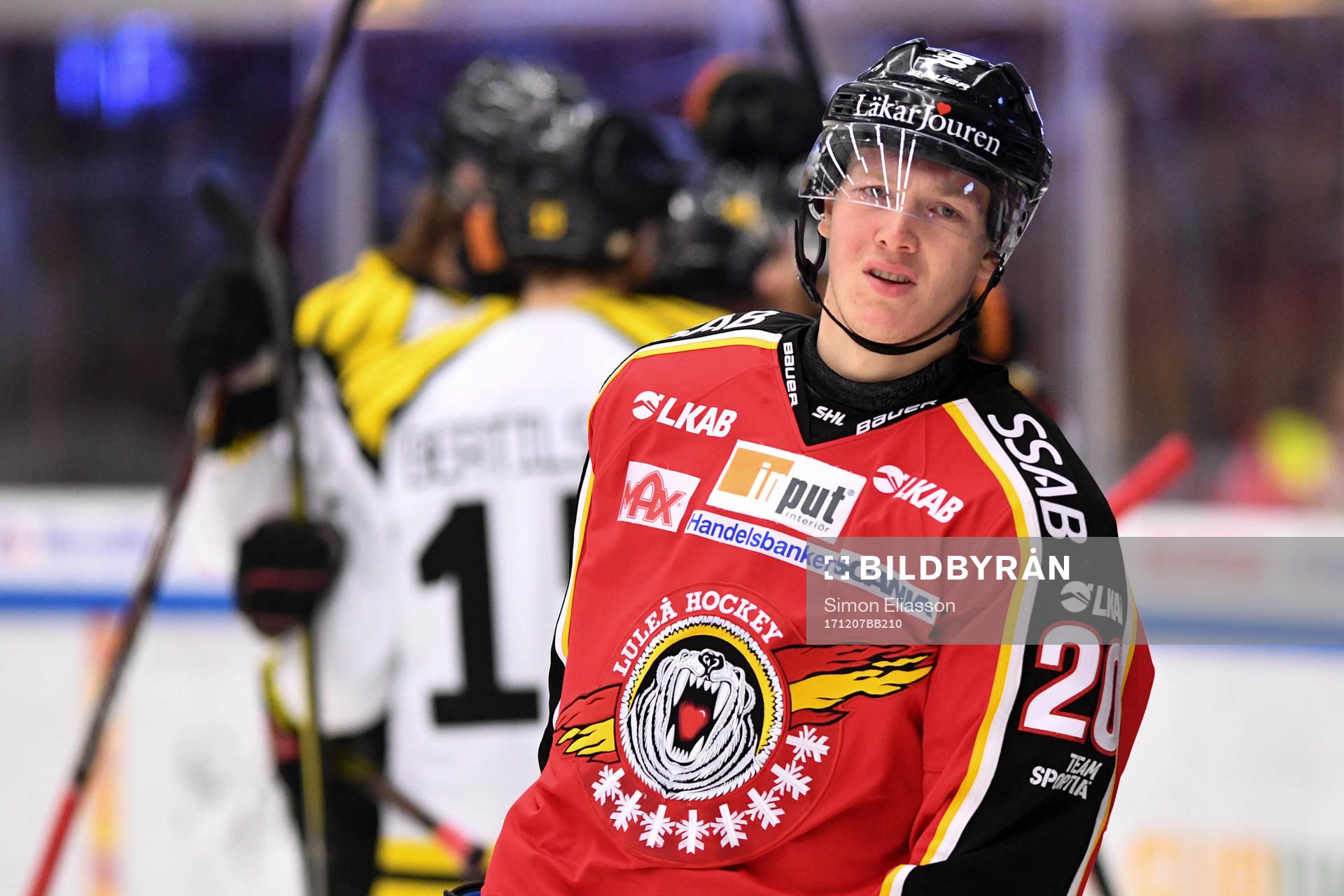 Luleås Gustav Rydahl deppar