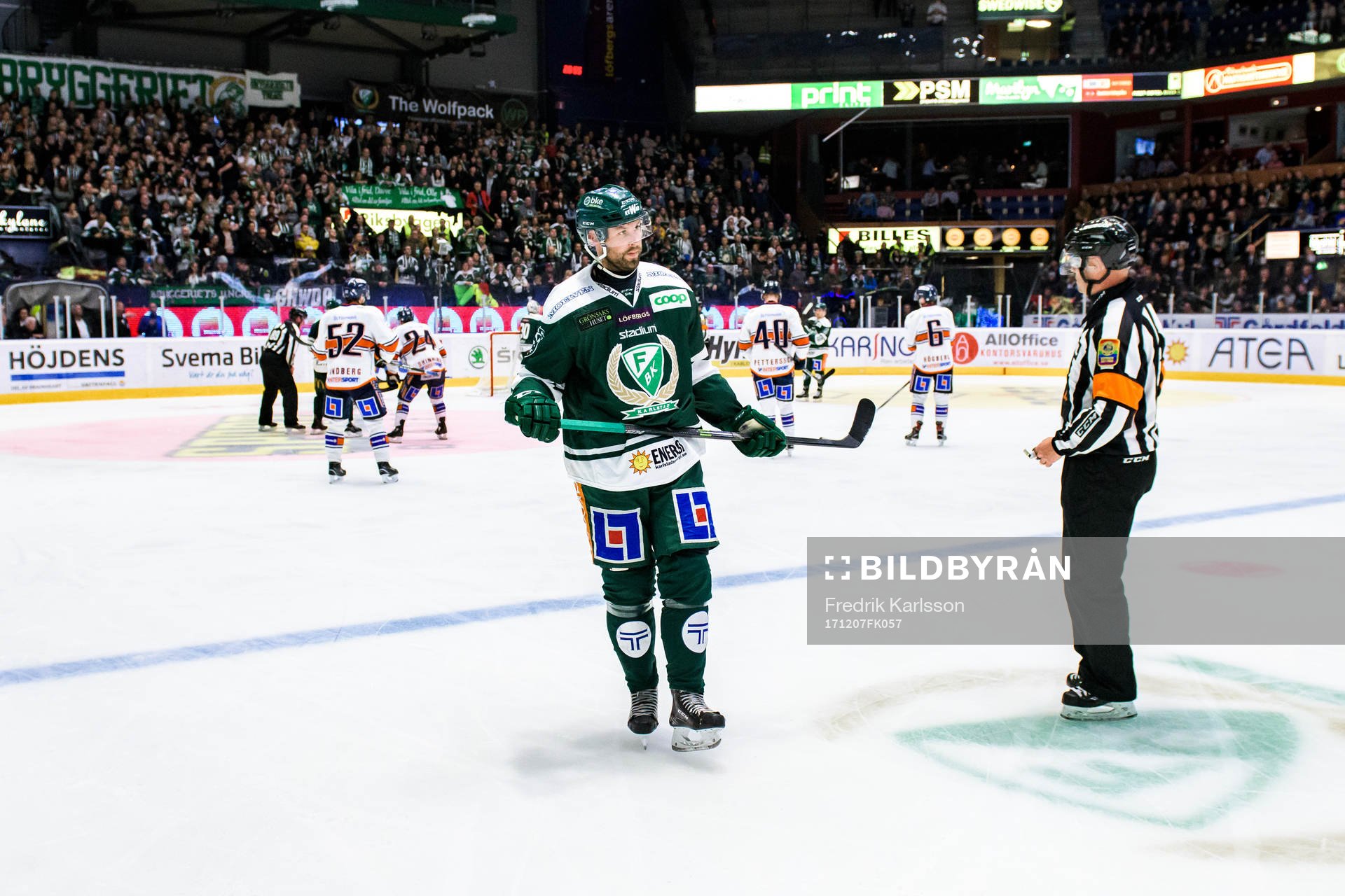 Färjestads Dick Axelsson deppar