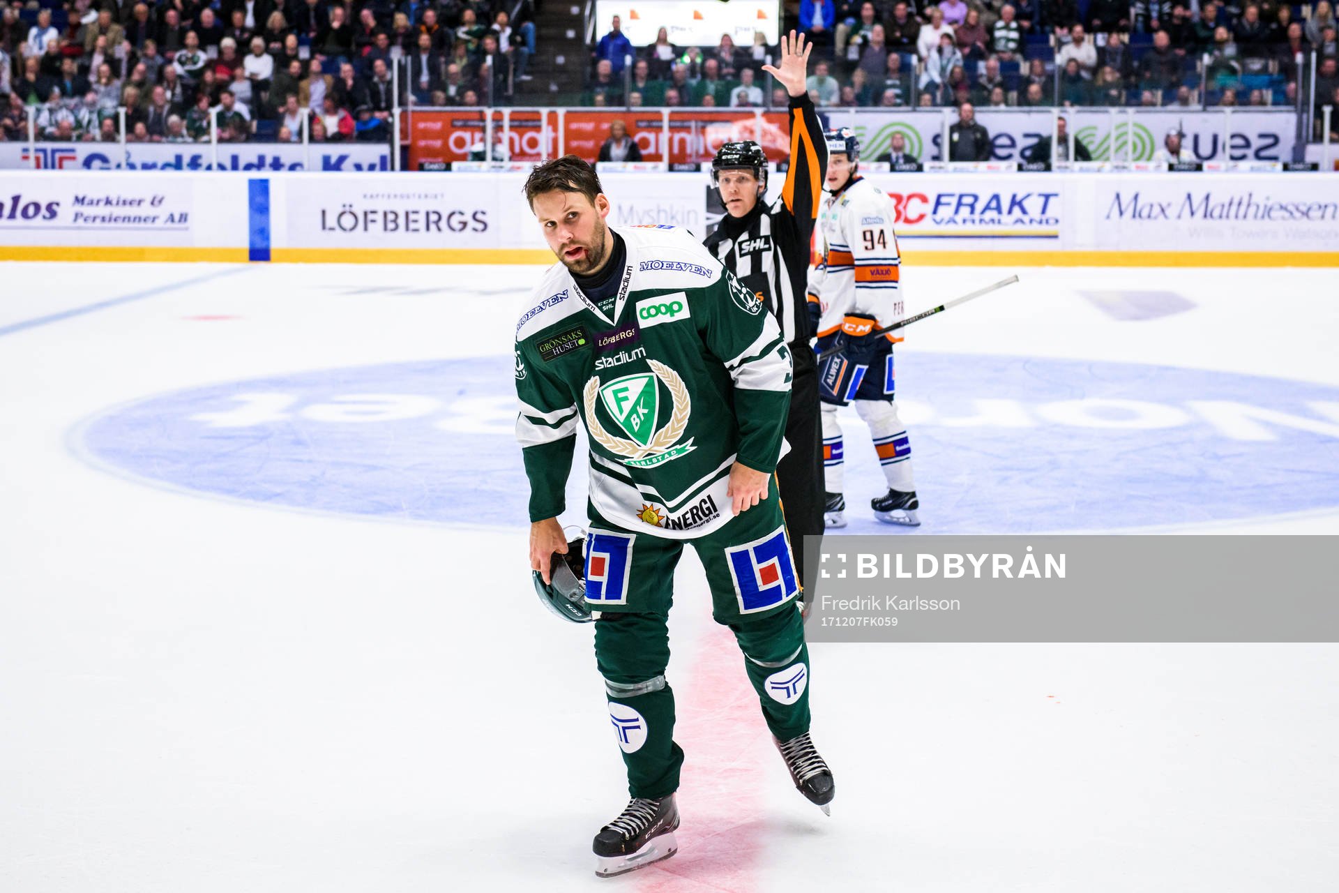 Färjestads Dick Axelsson deppar
