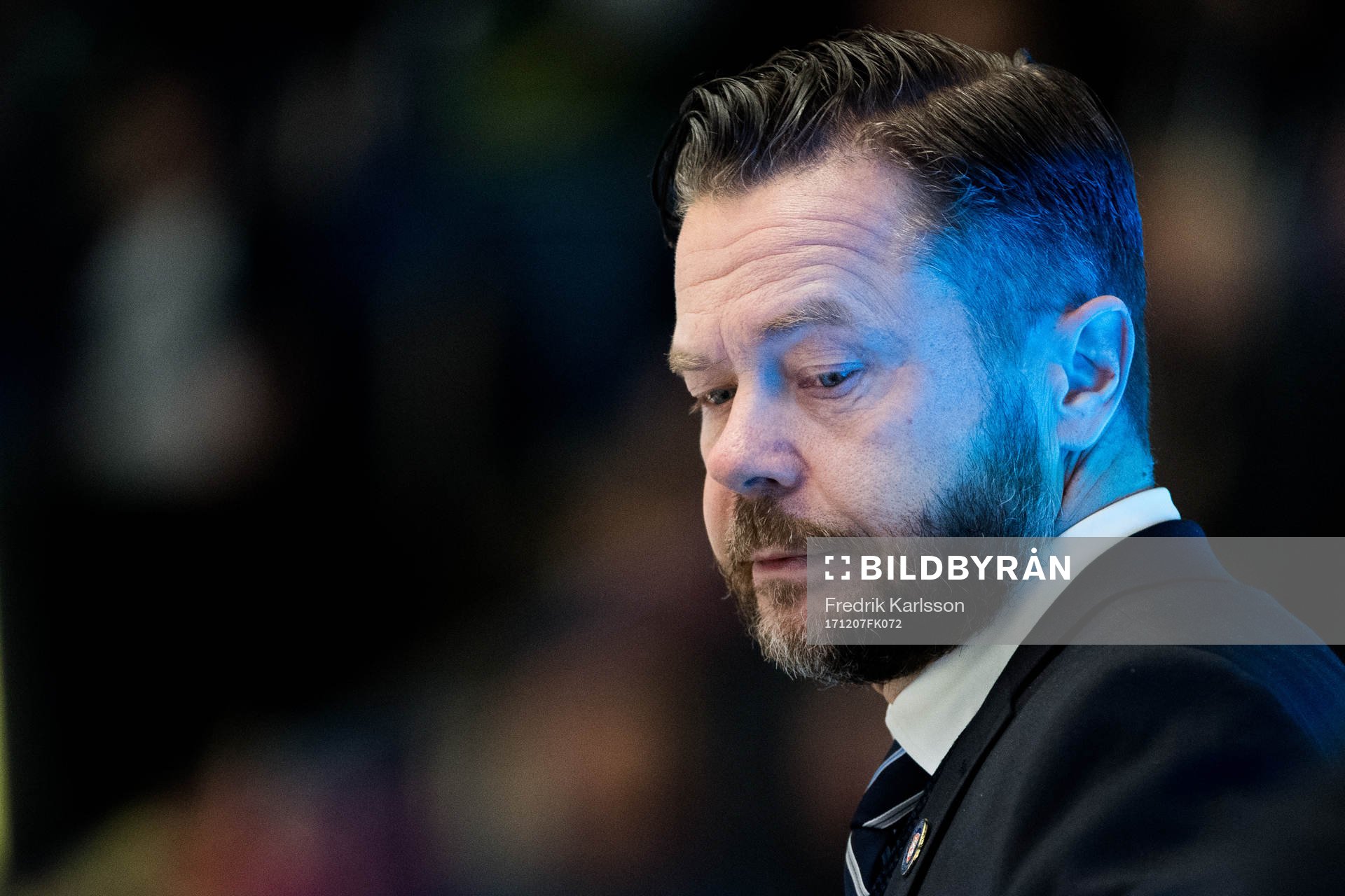 Växjös assisterande tränare Fredrik Hellgren