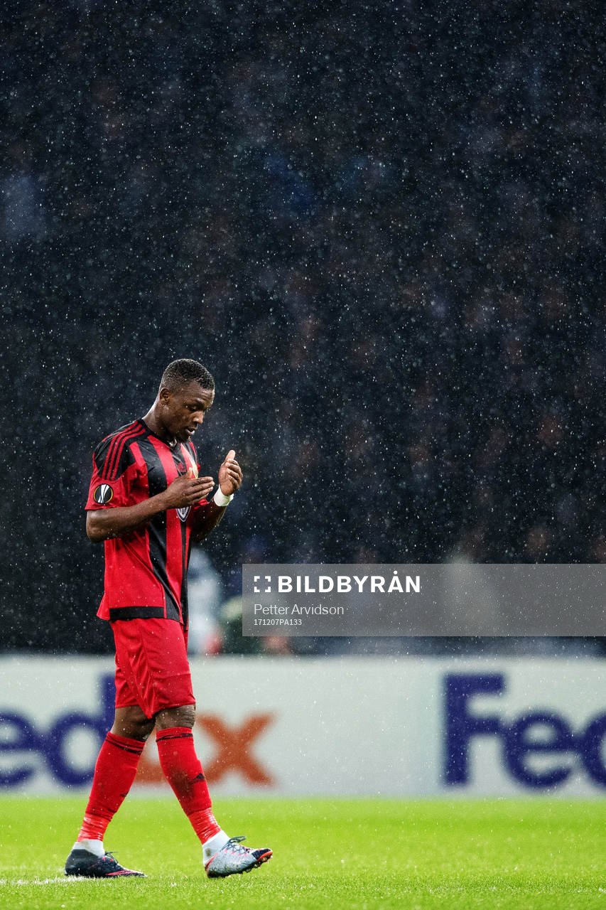 Östersunds Salisu Abdullahi Gero deppar