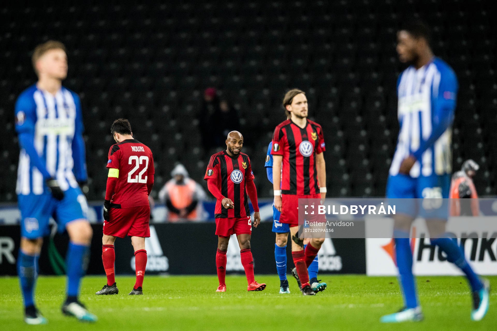 Östersunds Fouad Bachirou (m) deppar