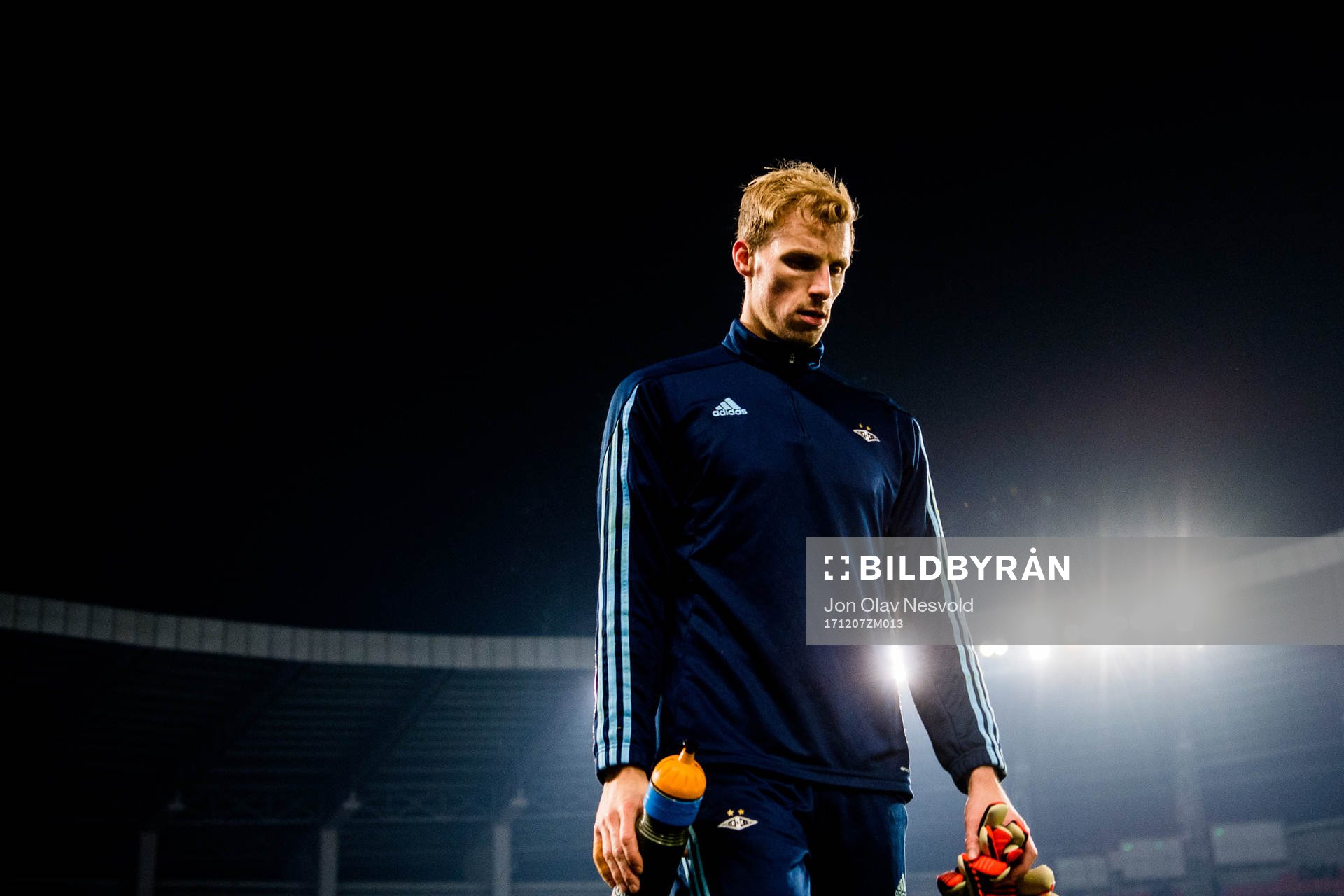 Goalkeeper André Hansen of Rosenborg