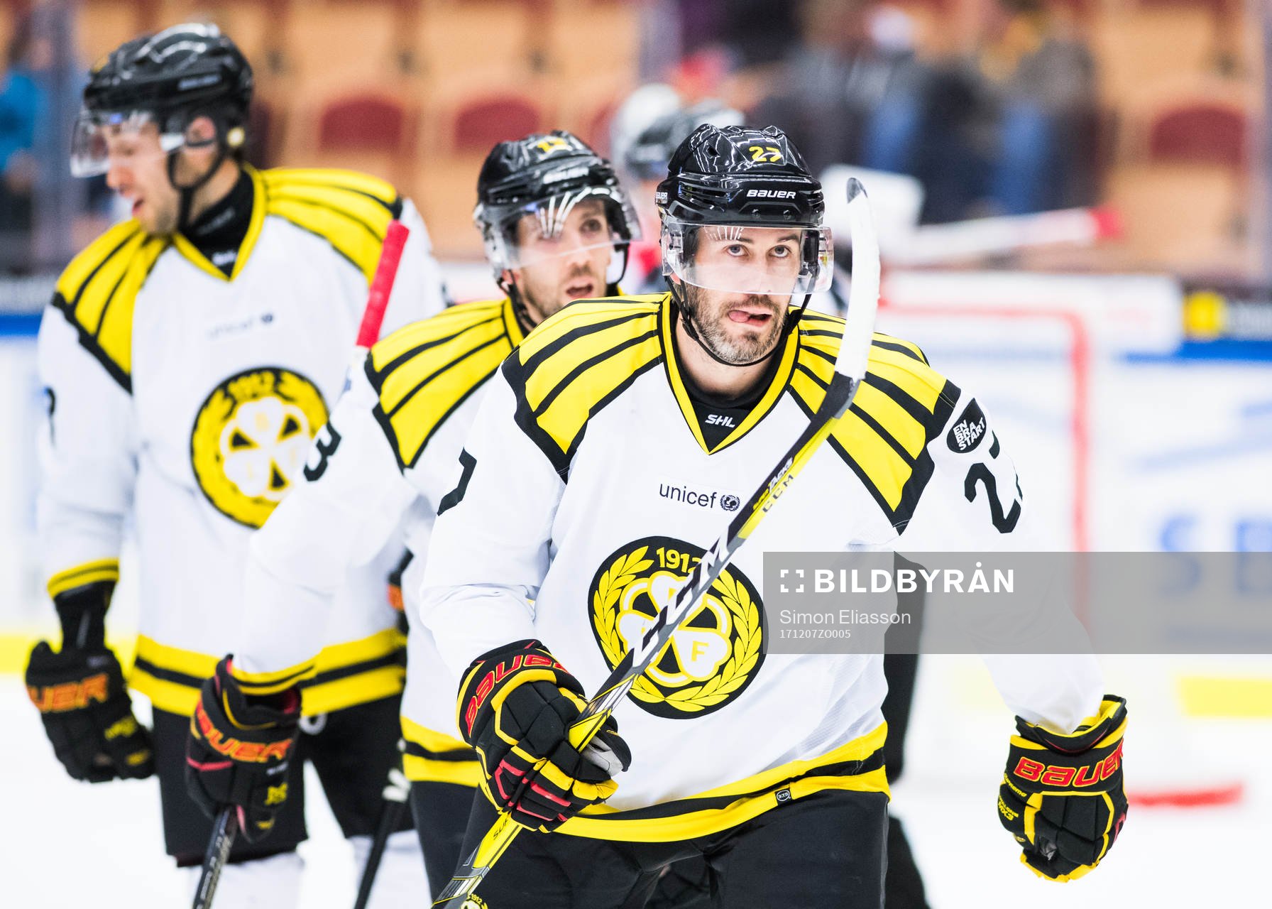 Brynäs Drew Miller jublar