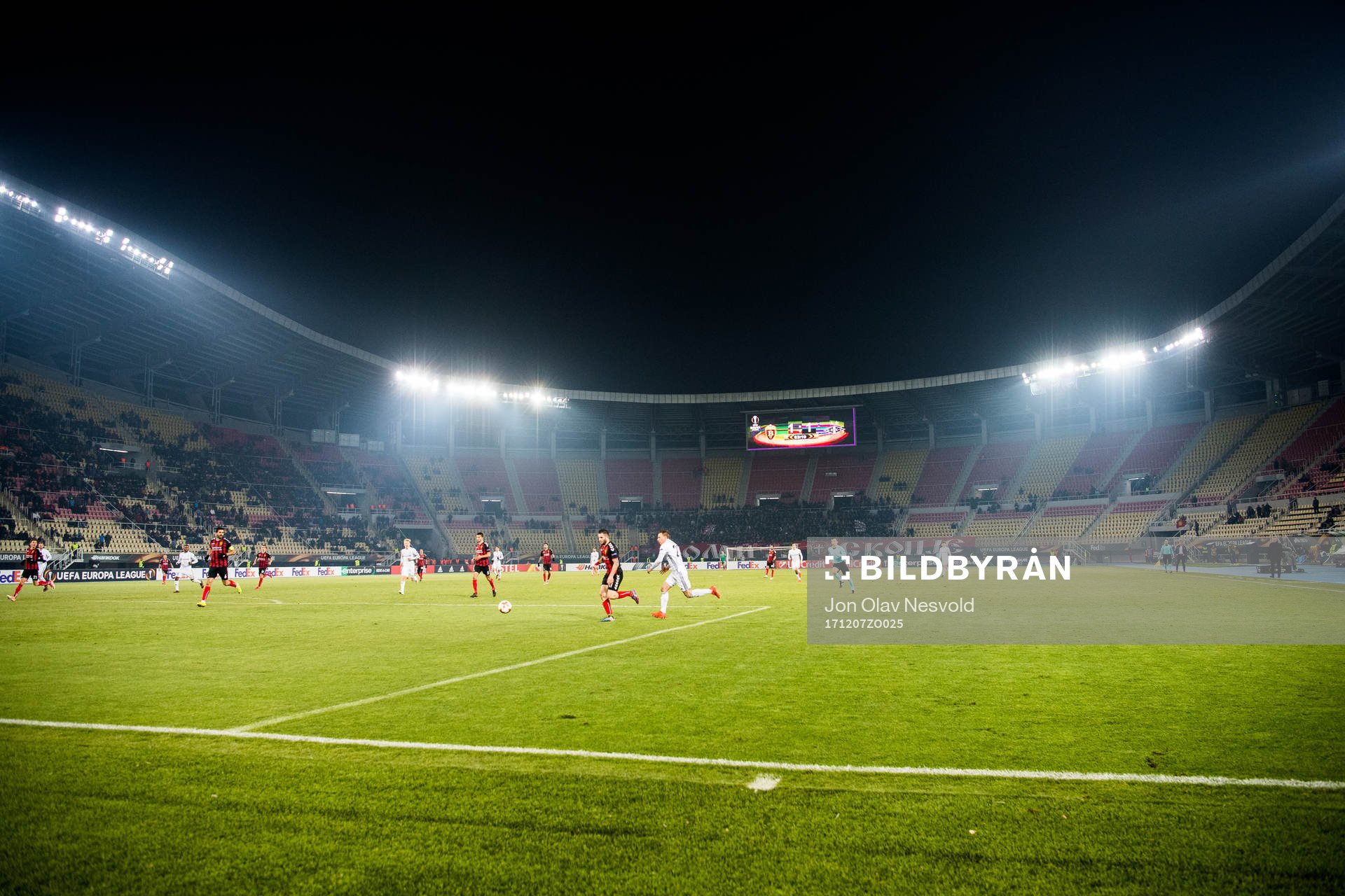 General view of Filip II Arena