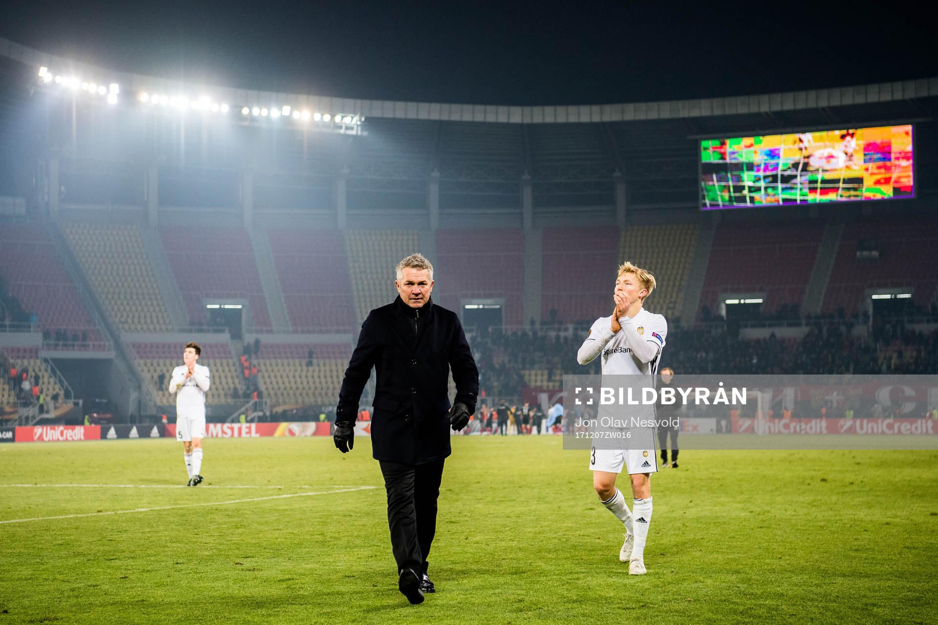Kåre Ingebrigtsen, head coach of Rosenborg, and Birger