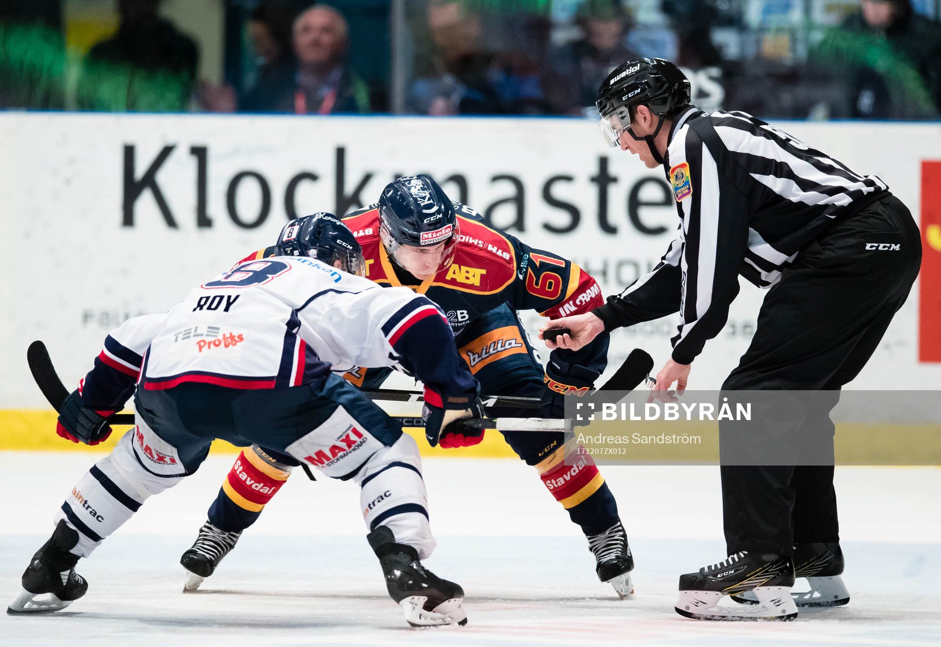 Tekning mellan Linköpings Derek Roy och Djurgårdens