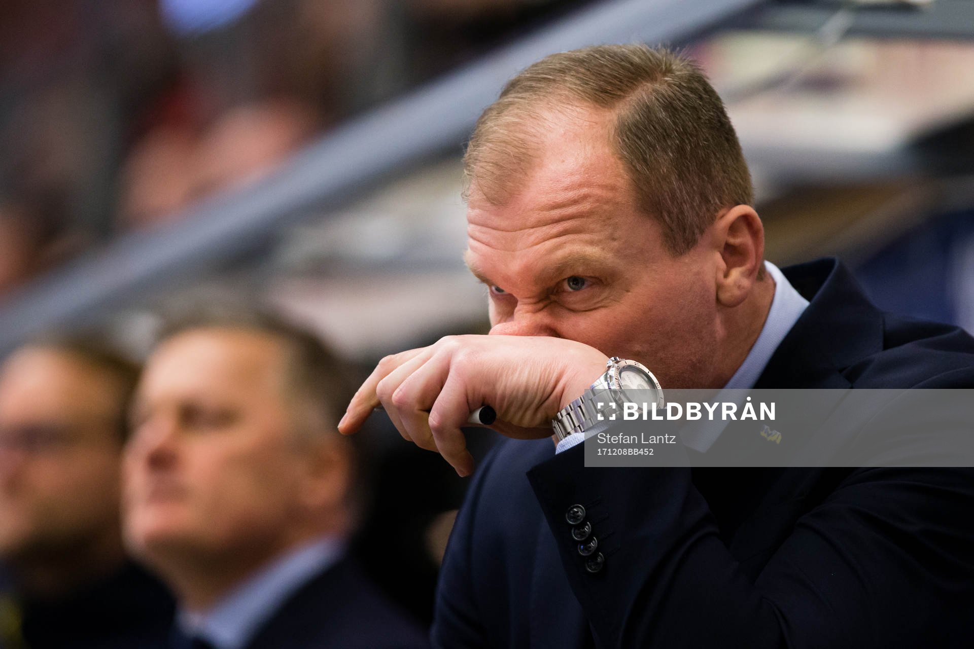 s tränare Johan Lindbom