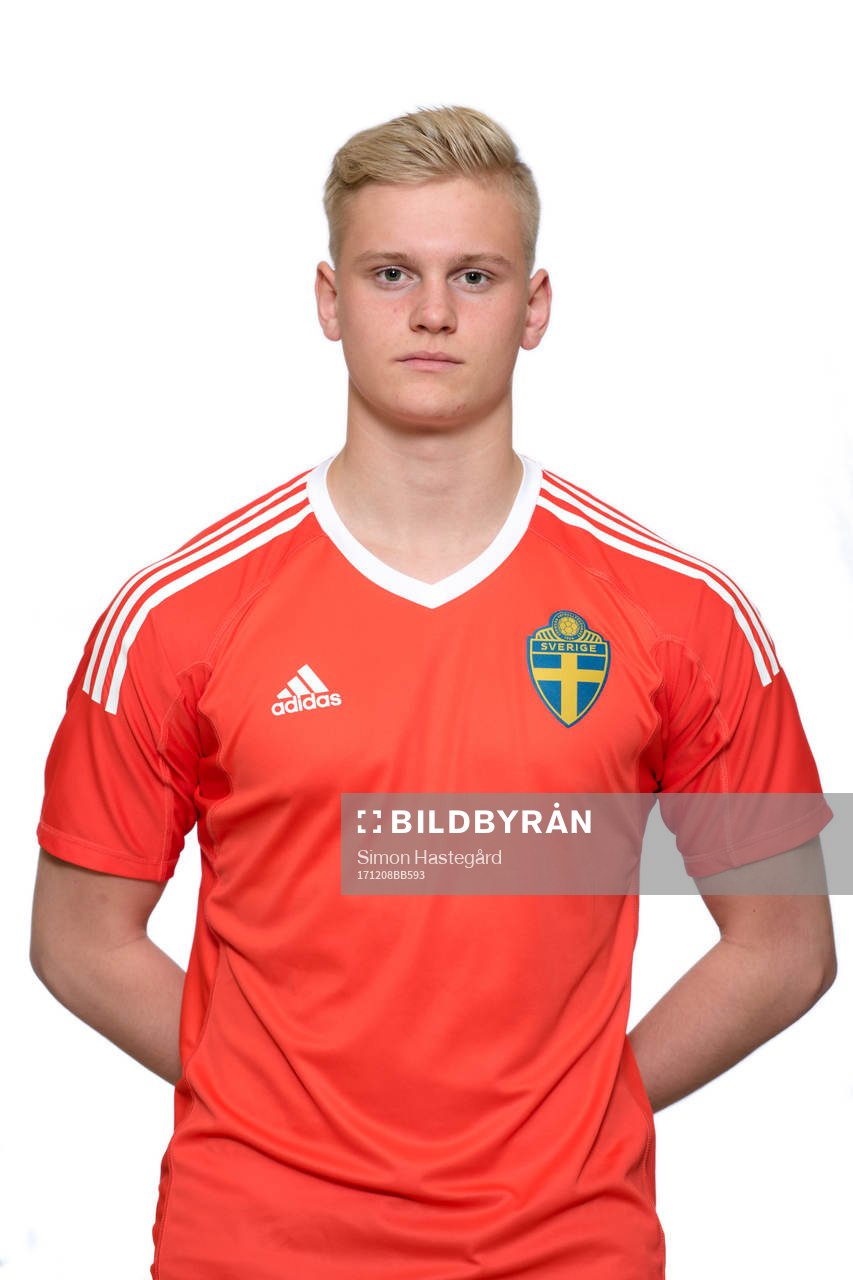 Simon Gustafsson, målvakt  i P17/00-landslaget