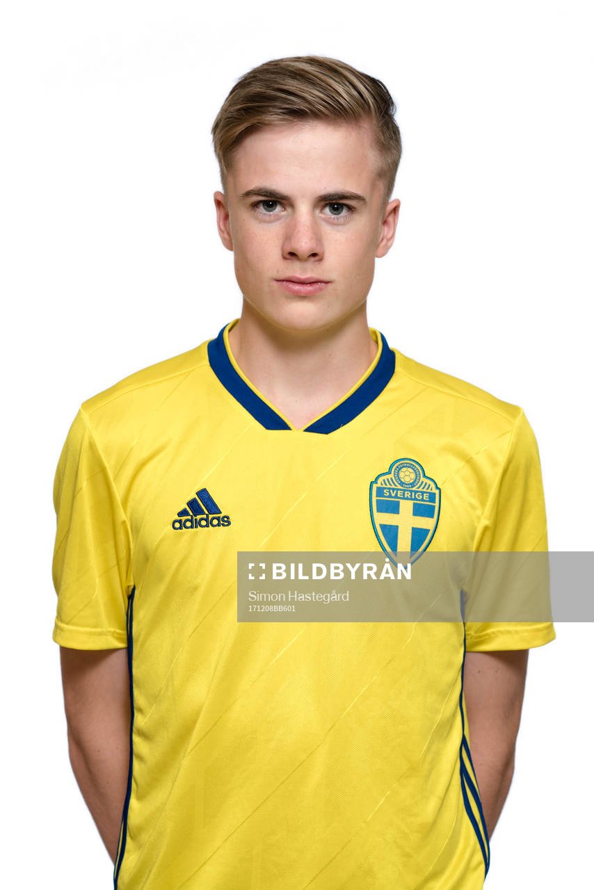 Johan Arvidsson i P17/00-landslaget