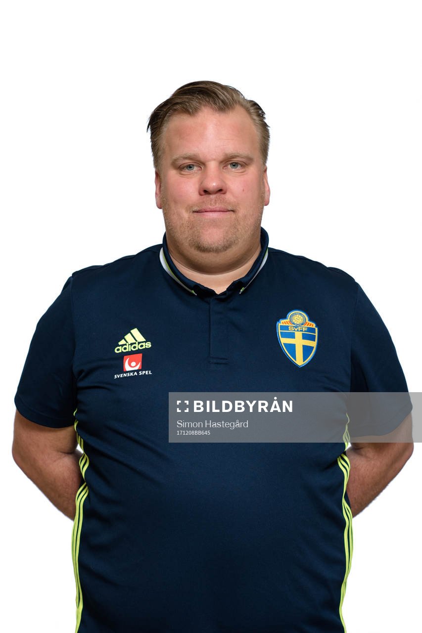 Viktor Eriksson, förbundskapten i P17/00-landslaget