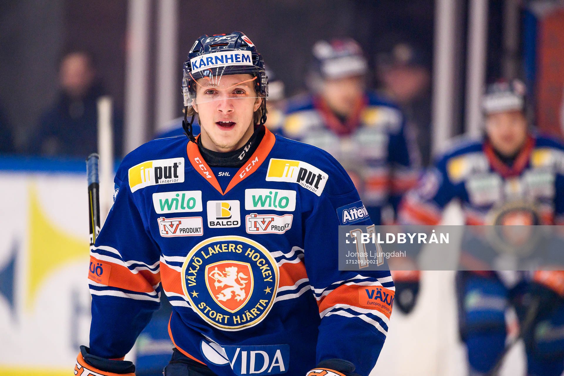 Växjös Jonas Röndbjerg jublar