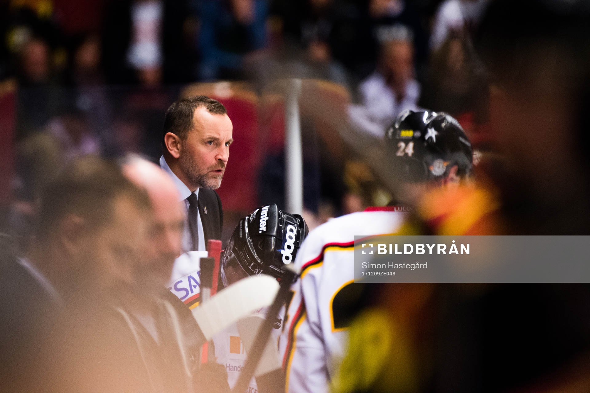 Luleås tränare Thomas Berglund