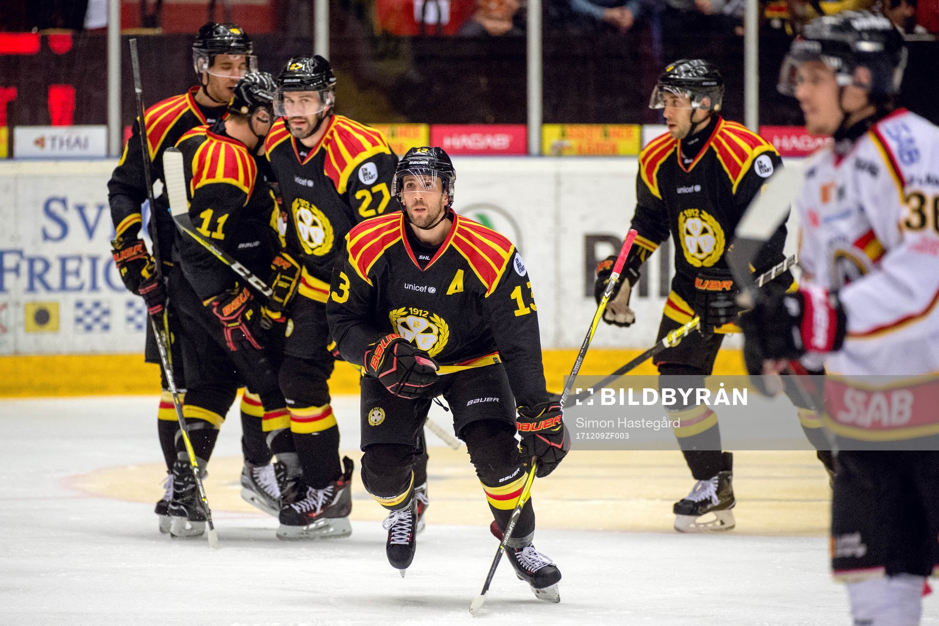 Brynäs Ryan Gunderson jublar