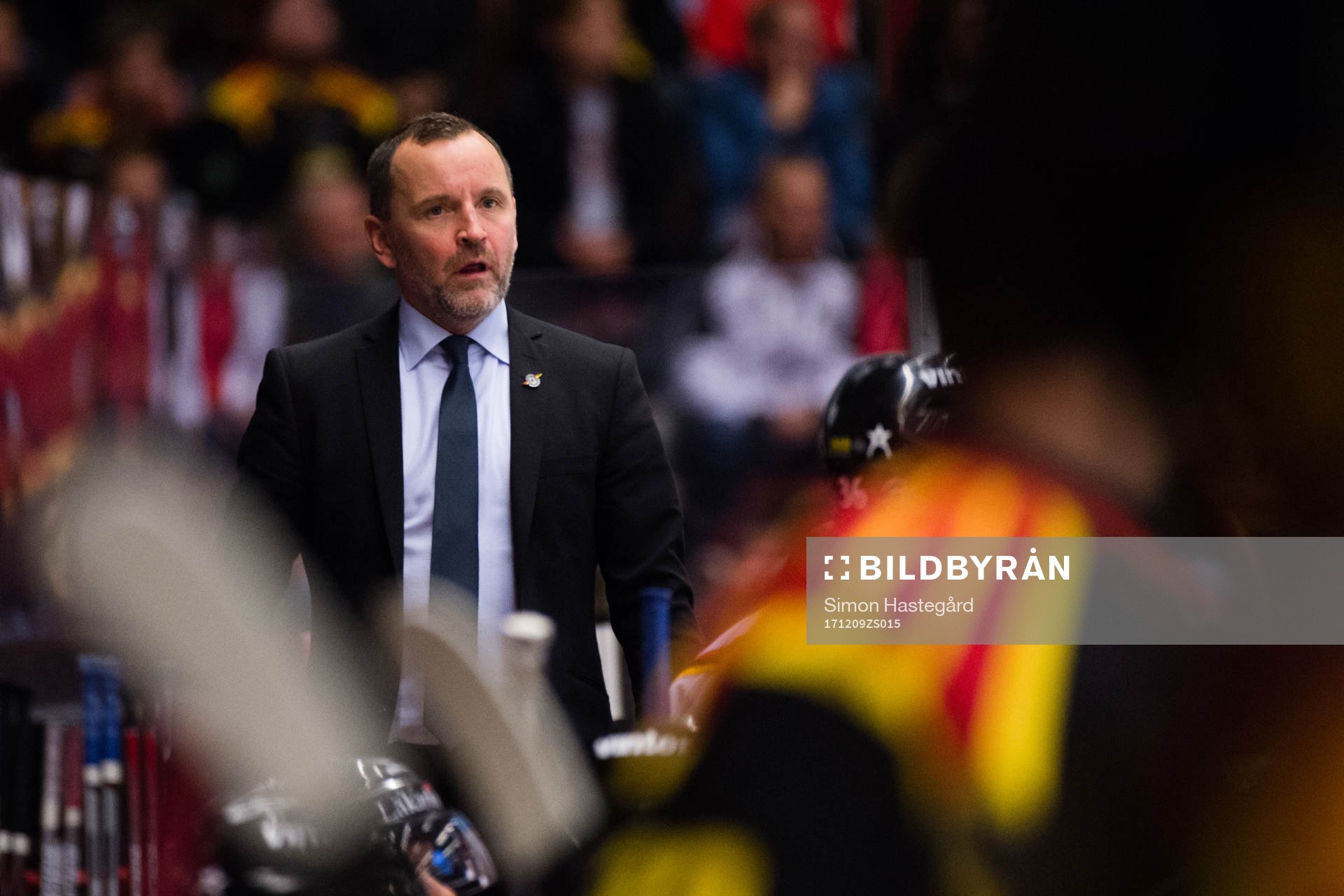 Luleås tränare Thomas Berglund deppar